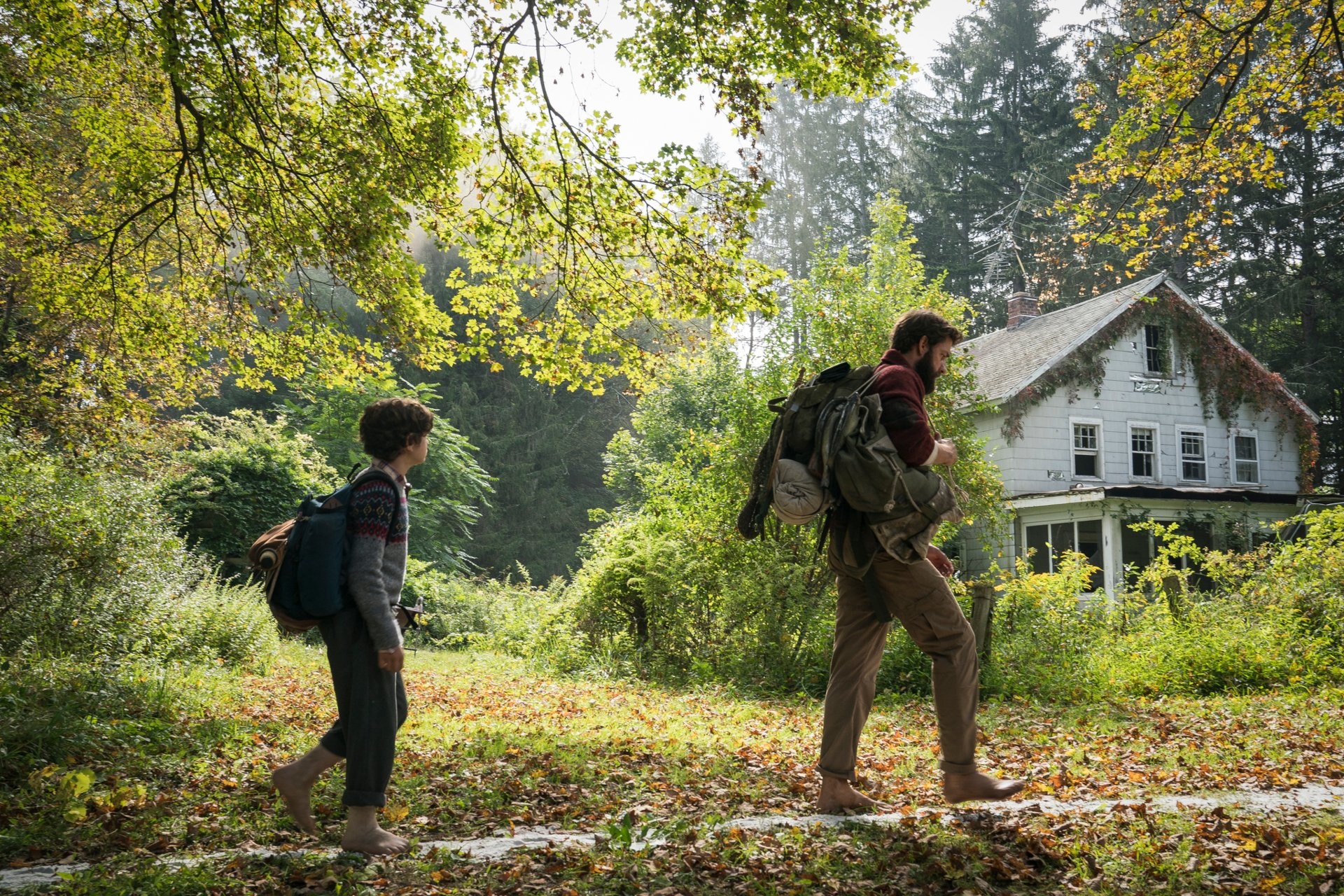 A Quiet Place HD wallpaper, Mesmerizing visuals, Thrilling suspense, Silent terror, 1920x1280 HD Desktop