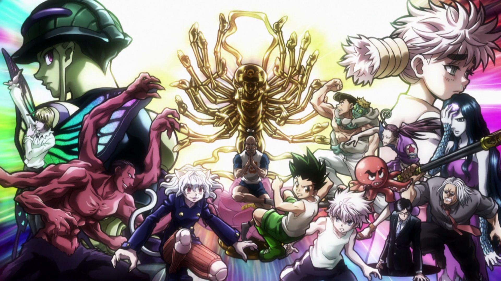 Hunter x Hunter, Thrilling anime, Endless adventure, Memorable characters, 1920x1080 Full HD Desktop