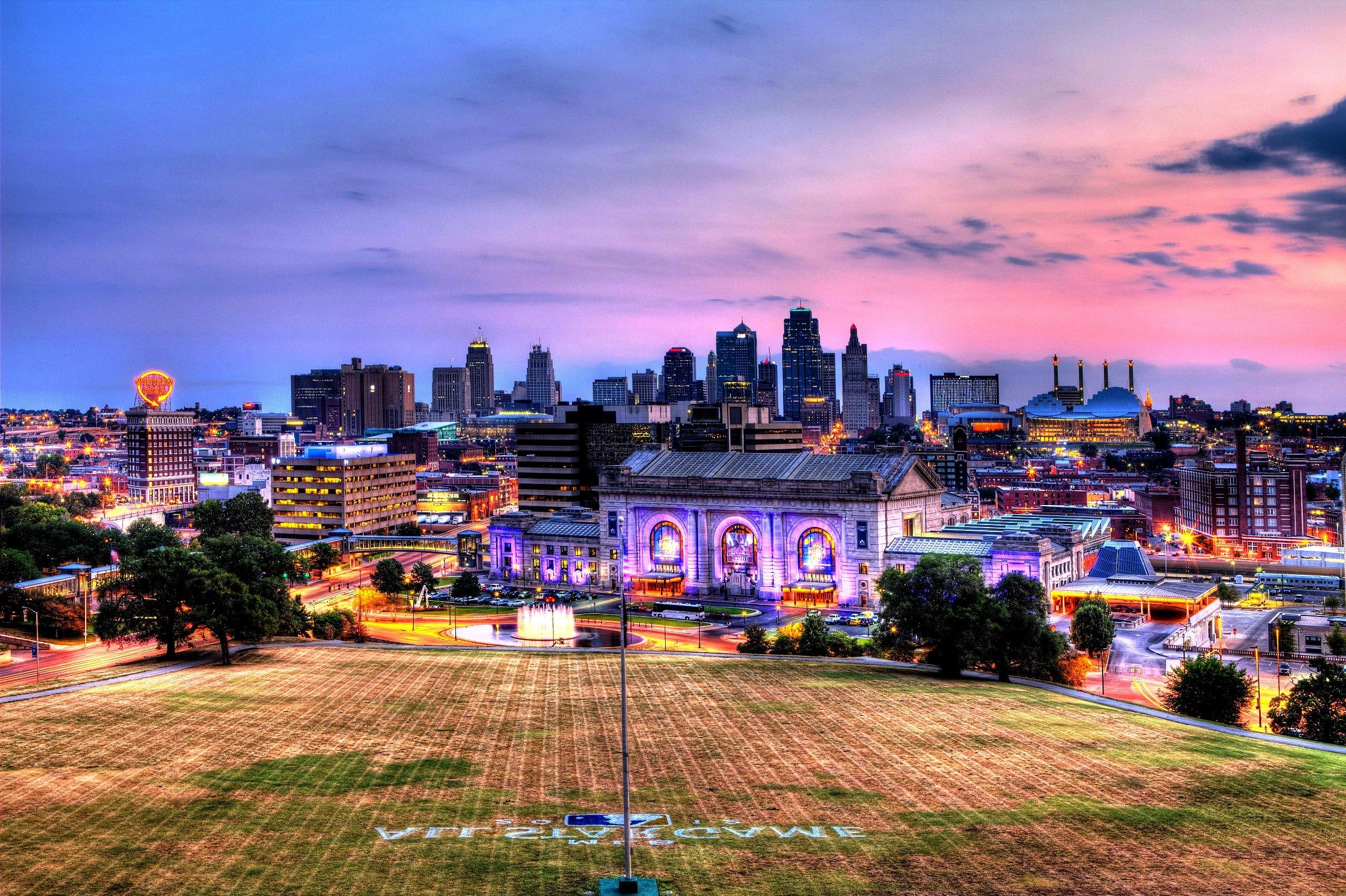 Kansas City Skyline, Travels, 29, Wallpapers, 2560x1710 HD Desktop