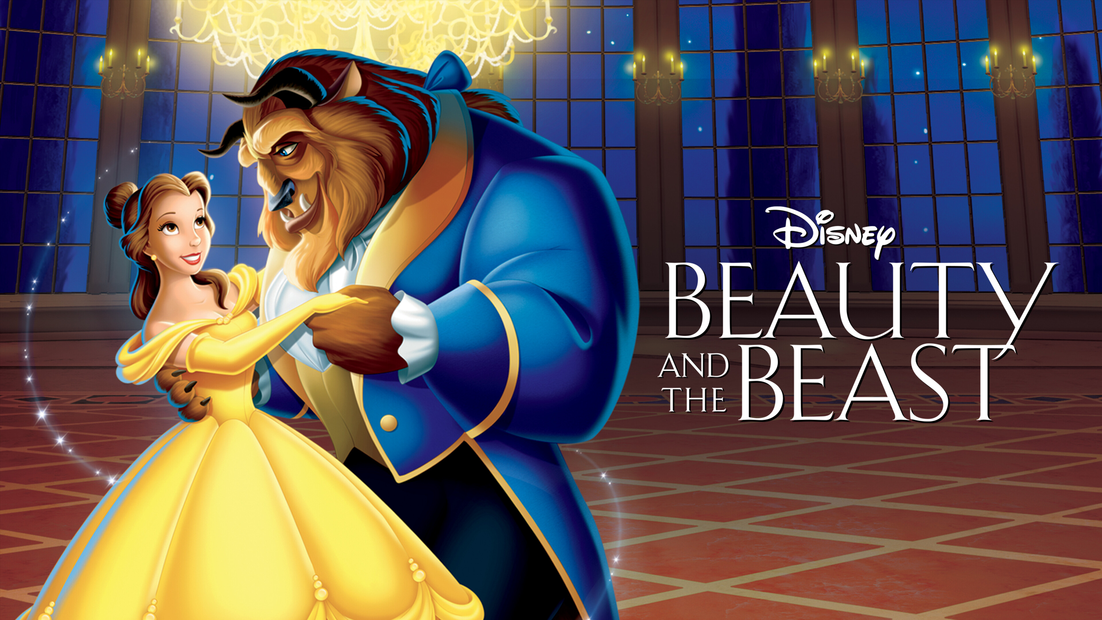 Walt Disney, Beauty and the Beast Wallpaper, 3840x2160 4K Desktop