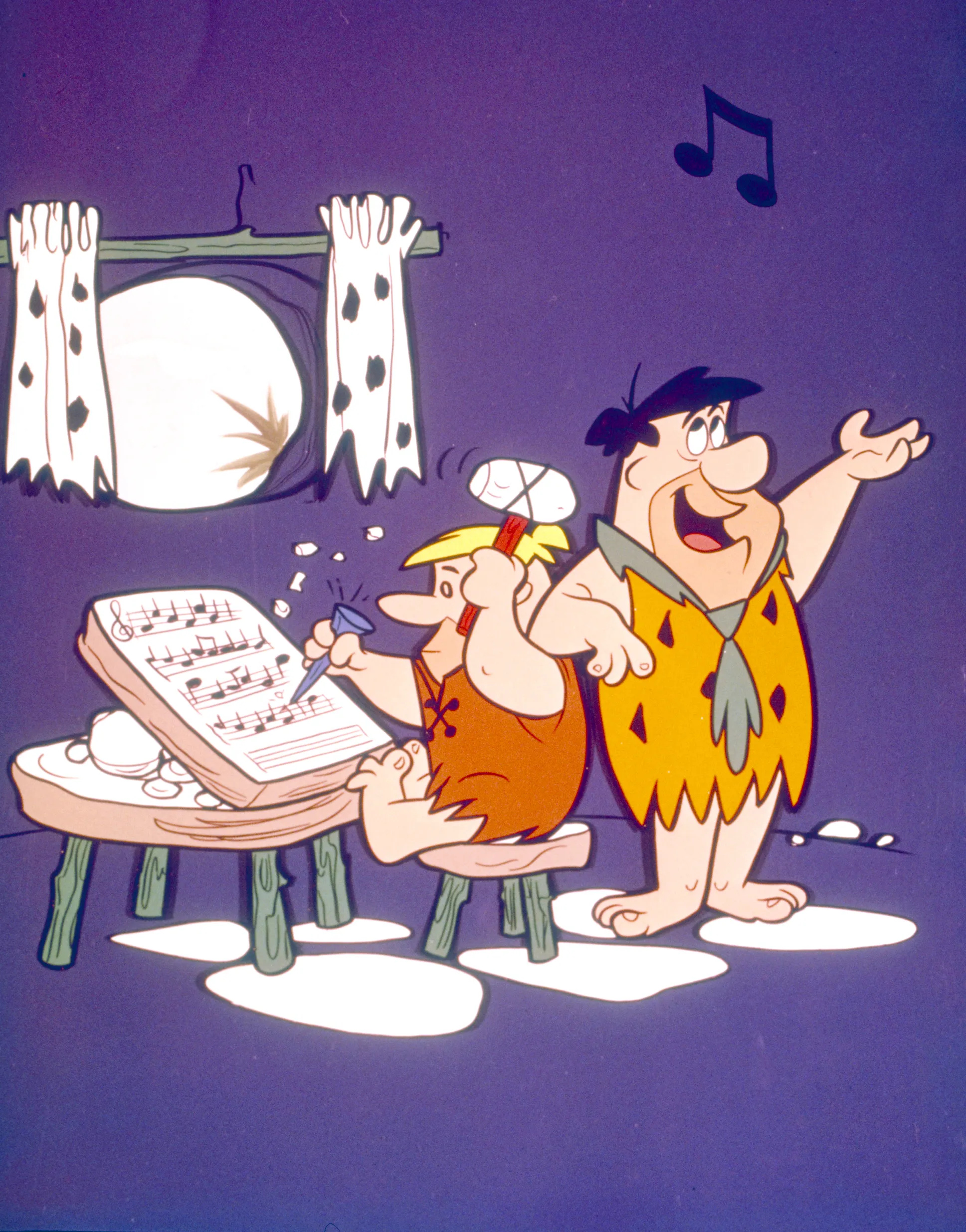 Fred and Barney, The Flintstones (Cartoon) Wallpaper, 1940x2470 HD Phone