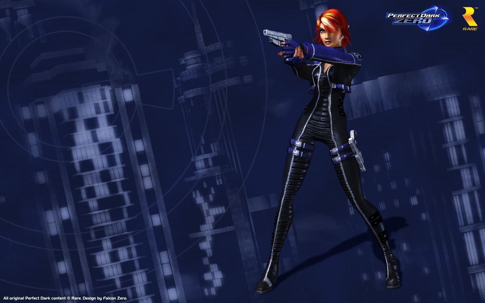 Perfect Dark Zero, Dark Action Wallpaper, 1680x1050 HD Desktop