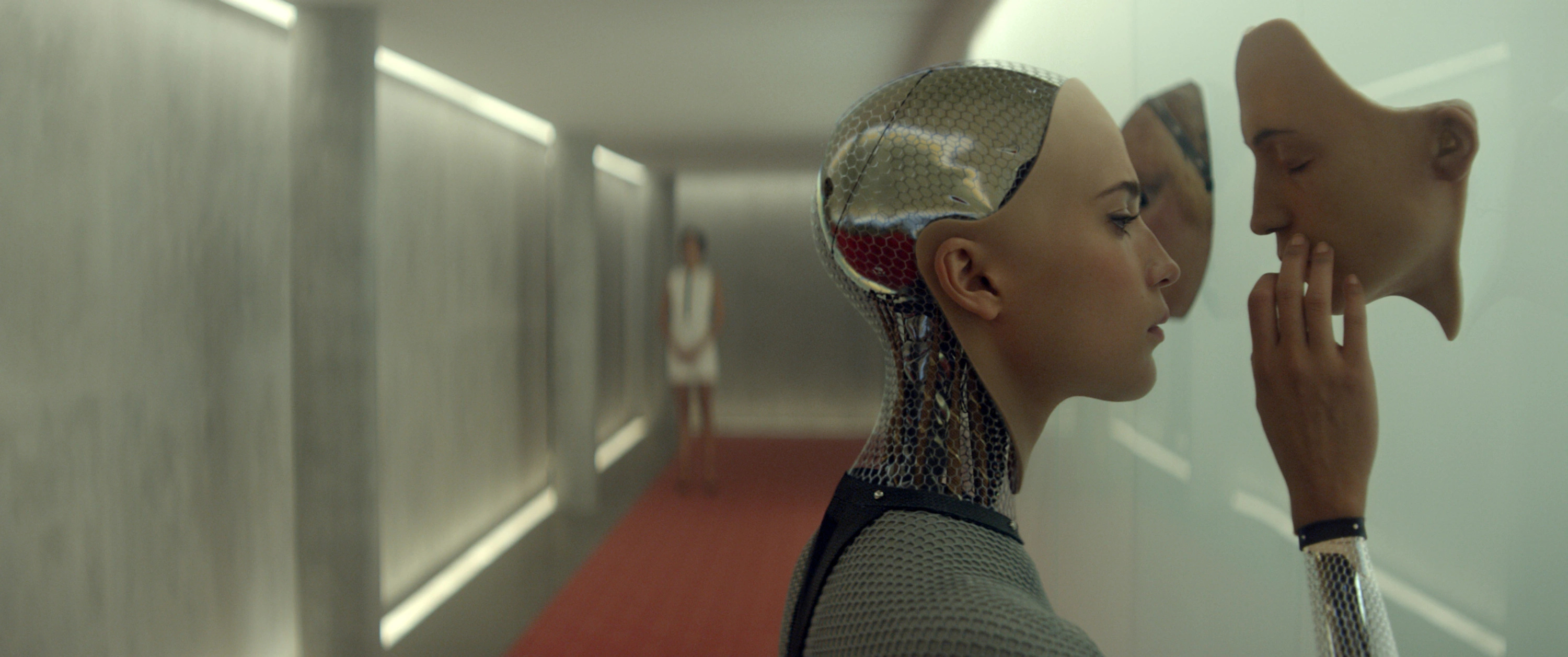 Ex Machina, Blu-ray edition, Jaw-dropping visuals, Cinematic gem, 3000x1260 Dual Screen Desktop