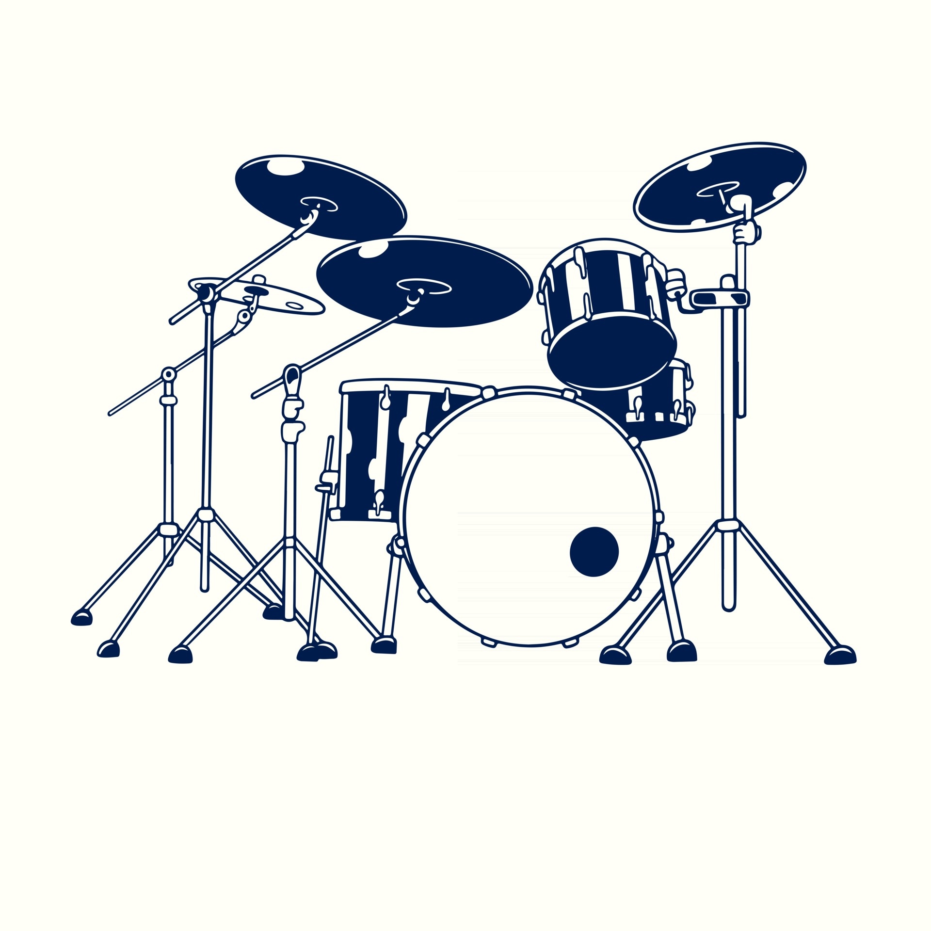 Bass drum, Zabrljao drum, Music instrument, Powerful sound, 1920x1920 HD Phone