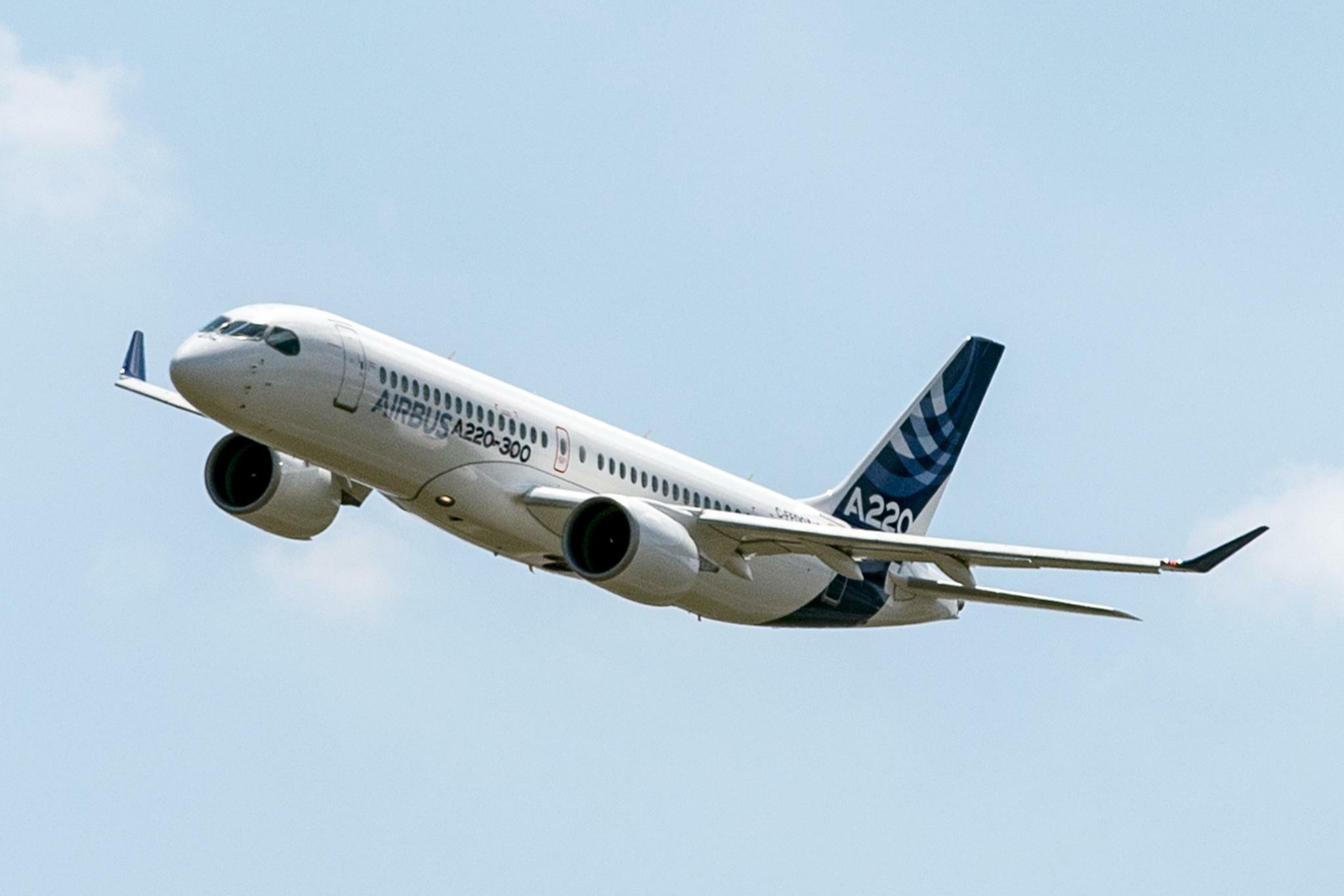 Airbus A220, Bombardier partnership, Airbus A220 production, Aviation news, 2050x1370 HD Desktop