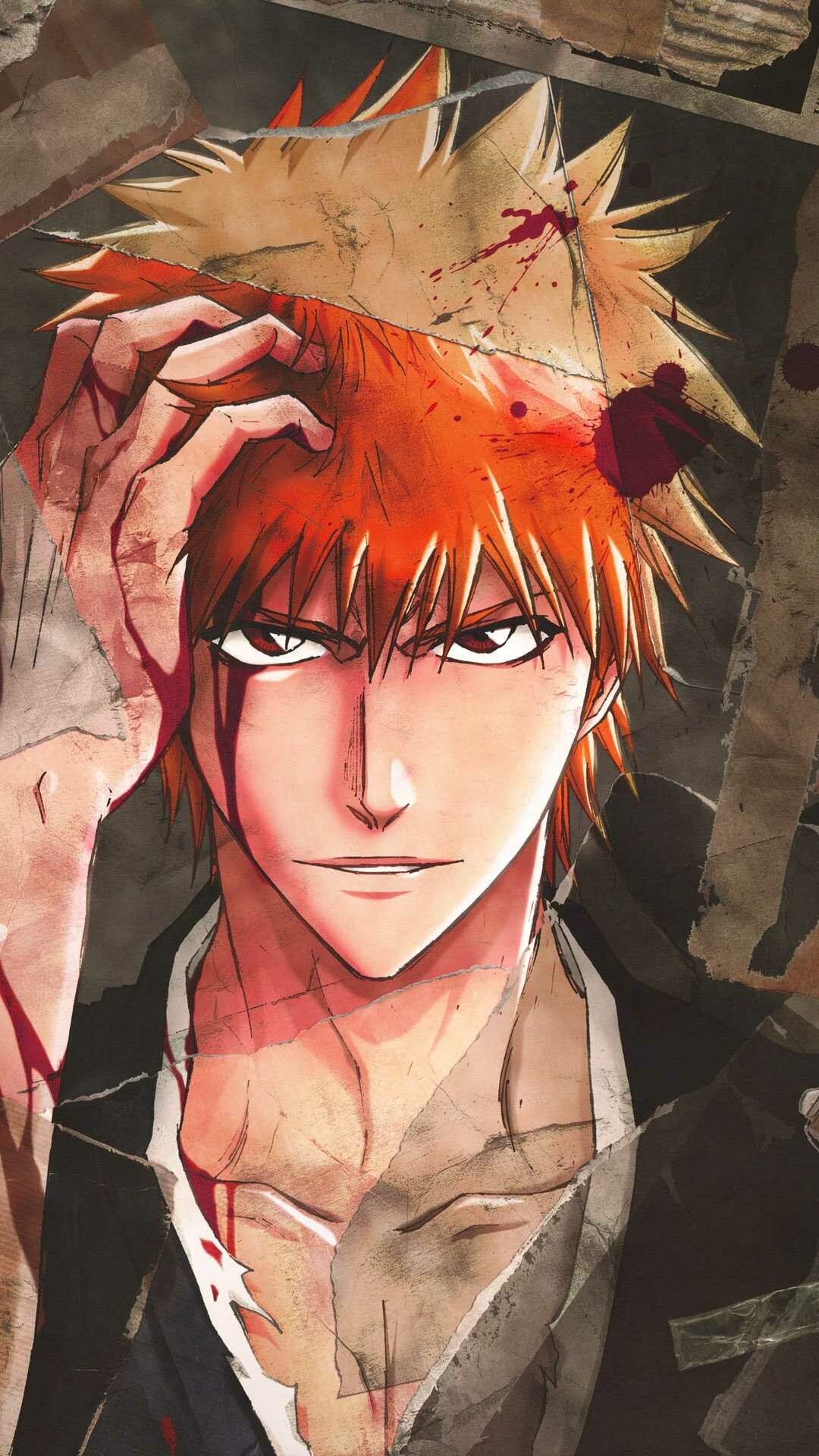 HD Bleach wallpaper, Crisp visuals, Detailed artistry, Engaging backgrounds, 1080x1920 Full HD Phone