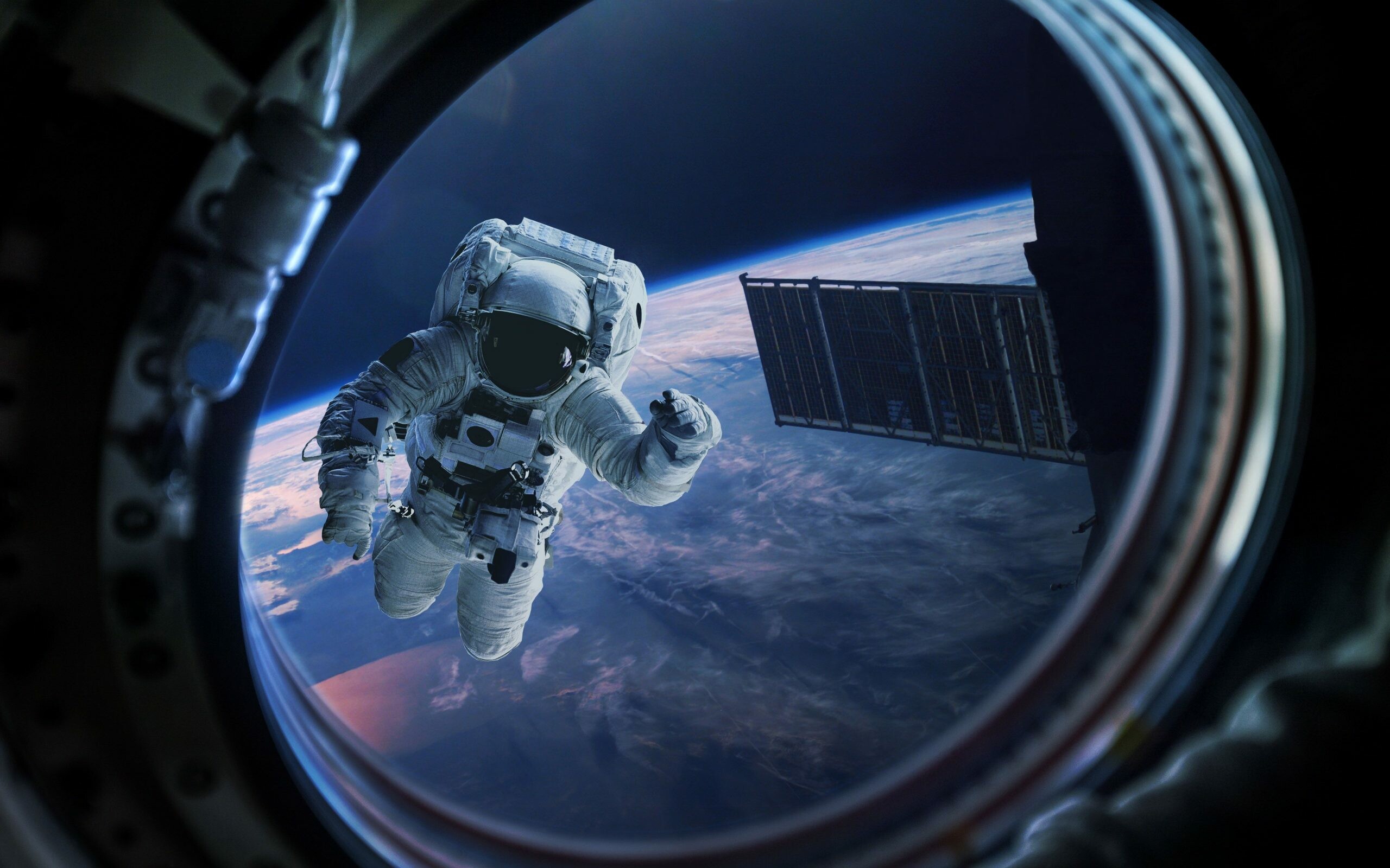 Astronaut (Space), Striking wallpaper, Space exploration, Futuristic visuals, 2560x1600 HD Desktop