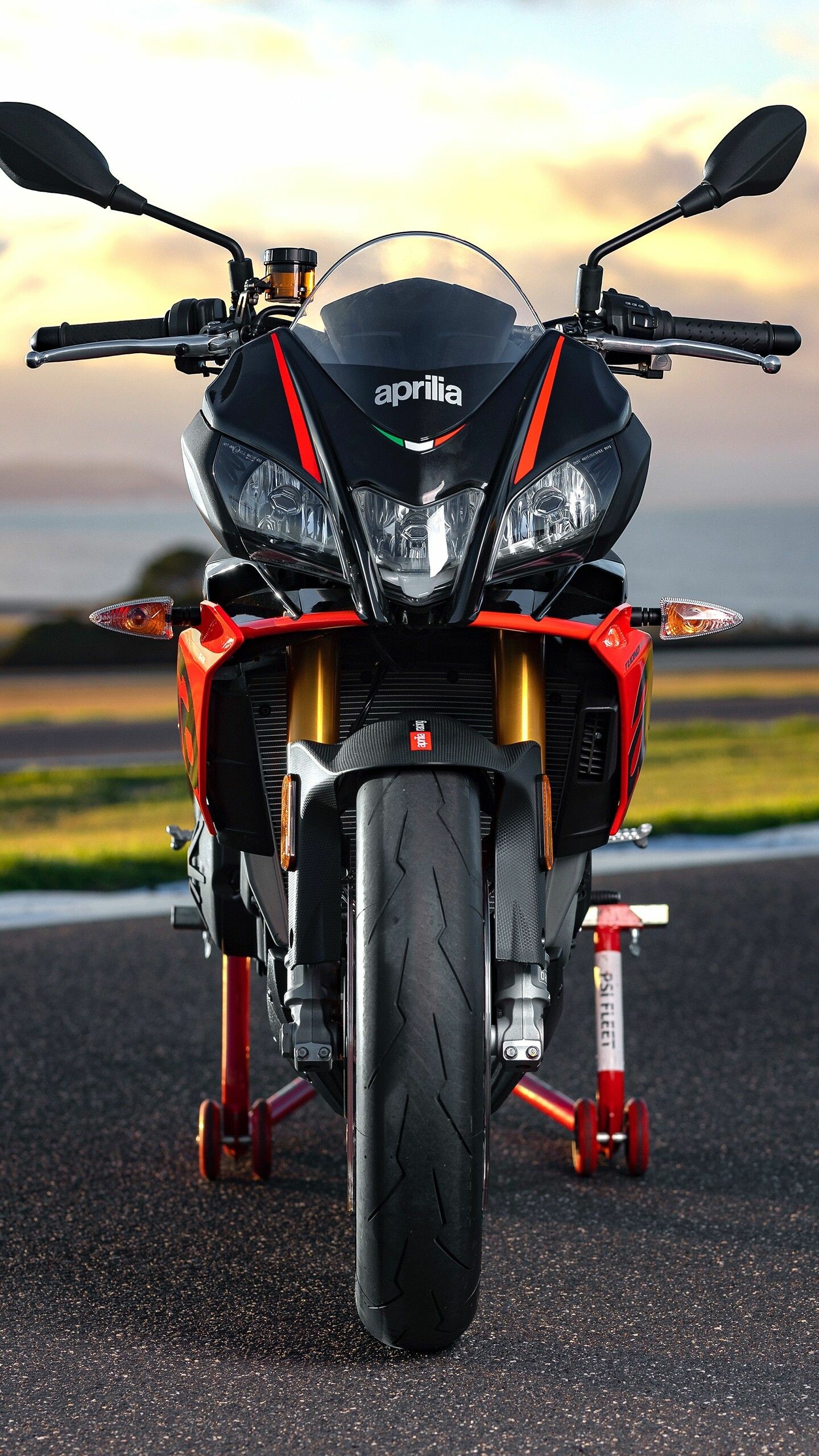 Aprilia Tuono, Naked bikes, Dynamic performance, Uncompromising style, 1440x2560 HD Phone