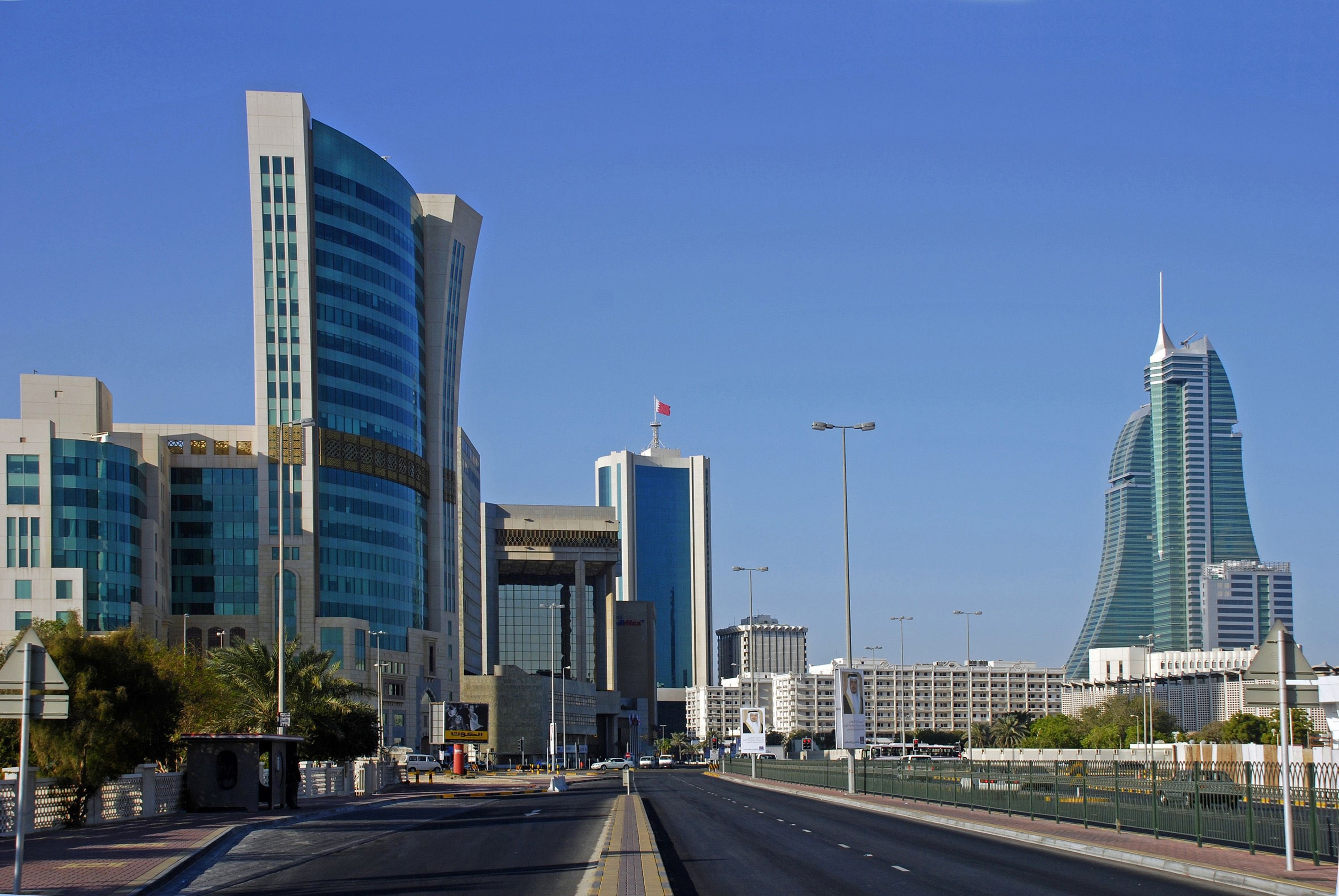 Bahrain, Manama city, Urban landscape, 3000x2010 HD Desktop