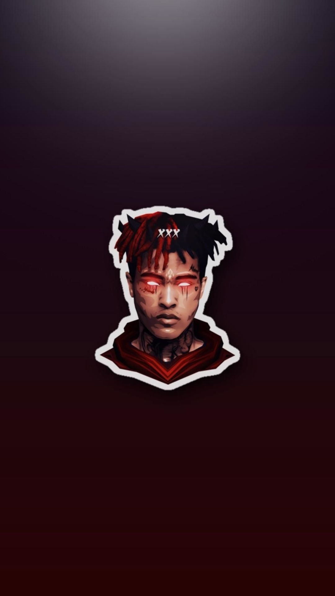 XXXTENTACION, Fan art, Rose wallpapers, 1080x1920 Full HD Phone