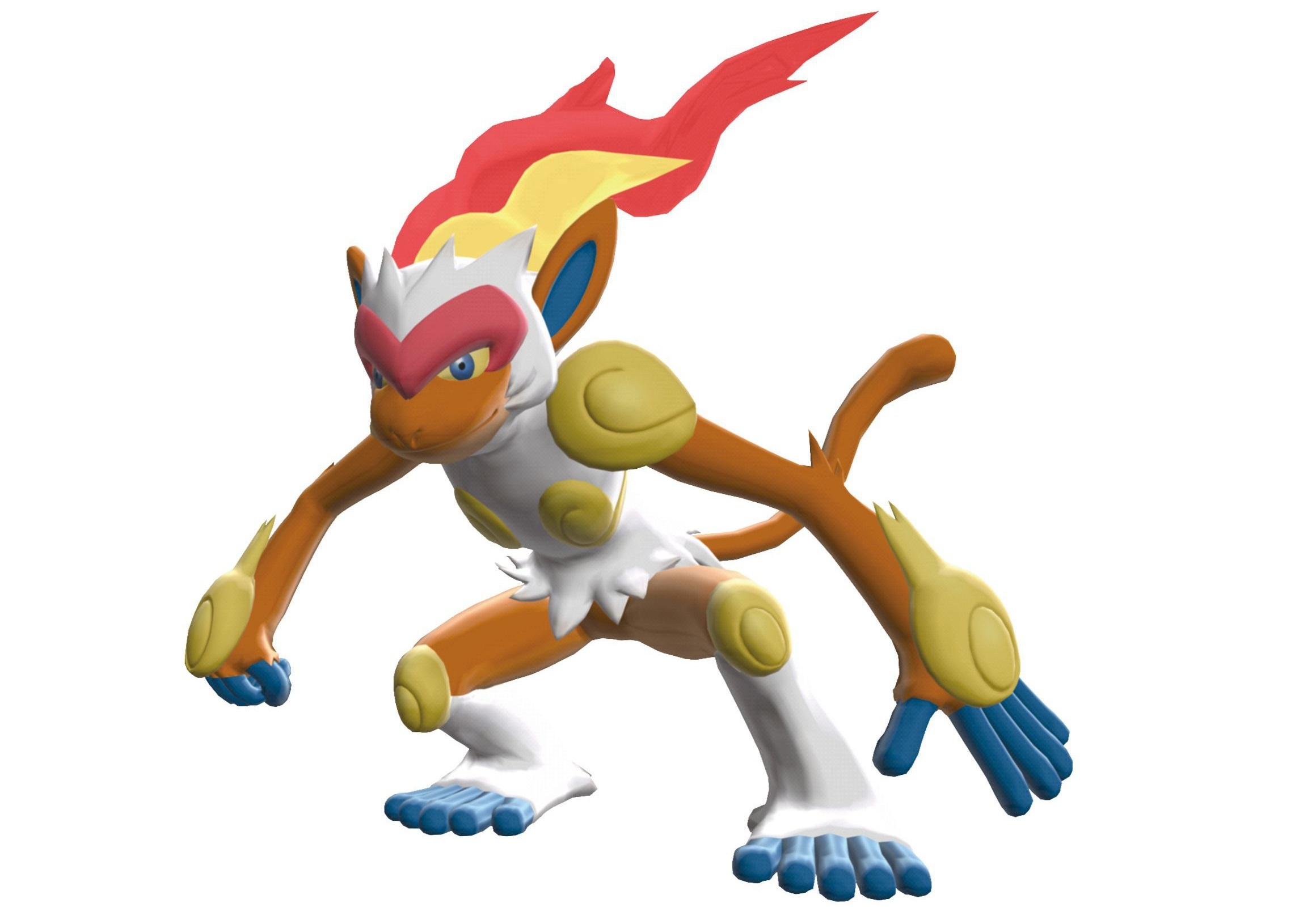 Infernape Pokmon, Fiery fighter, Power-packed creature, Battle-ready, 2320x1620 HD Desktop