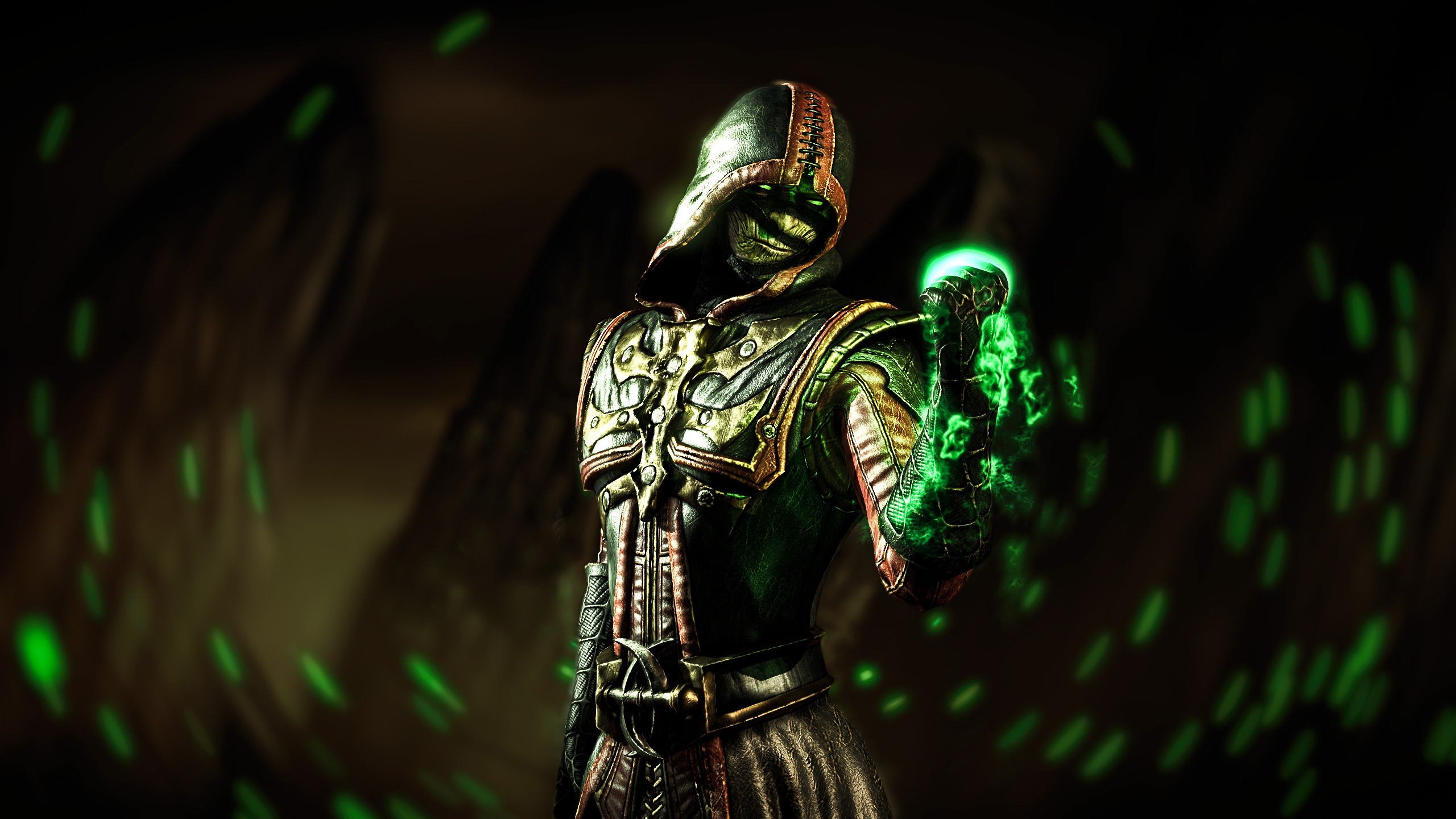 Reptile, Mortal Kombat wallpaper, John Mercado, 2560x1440 HD Desktop