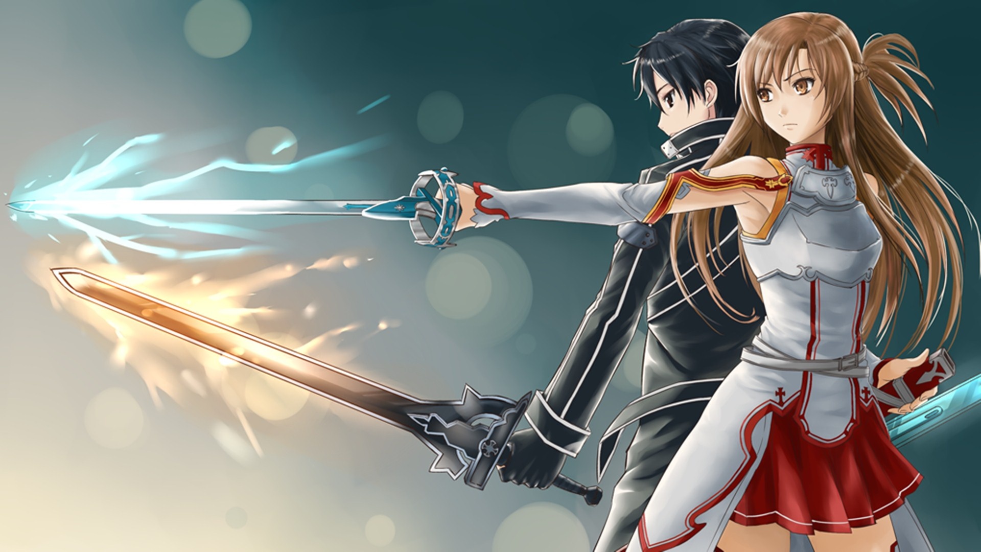 Kirito, Asuna, HD wallpapers, Beautiful moments in SAO, 1920x1080 Full HD Desktop