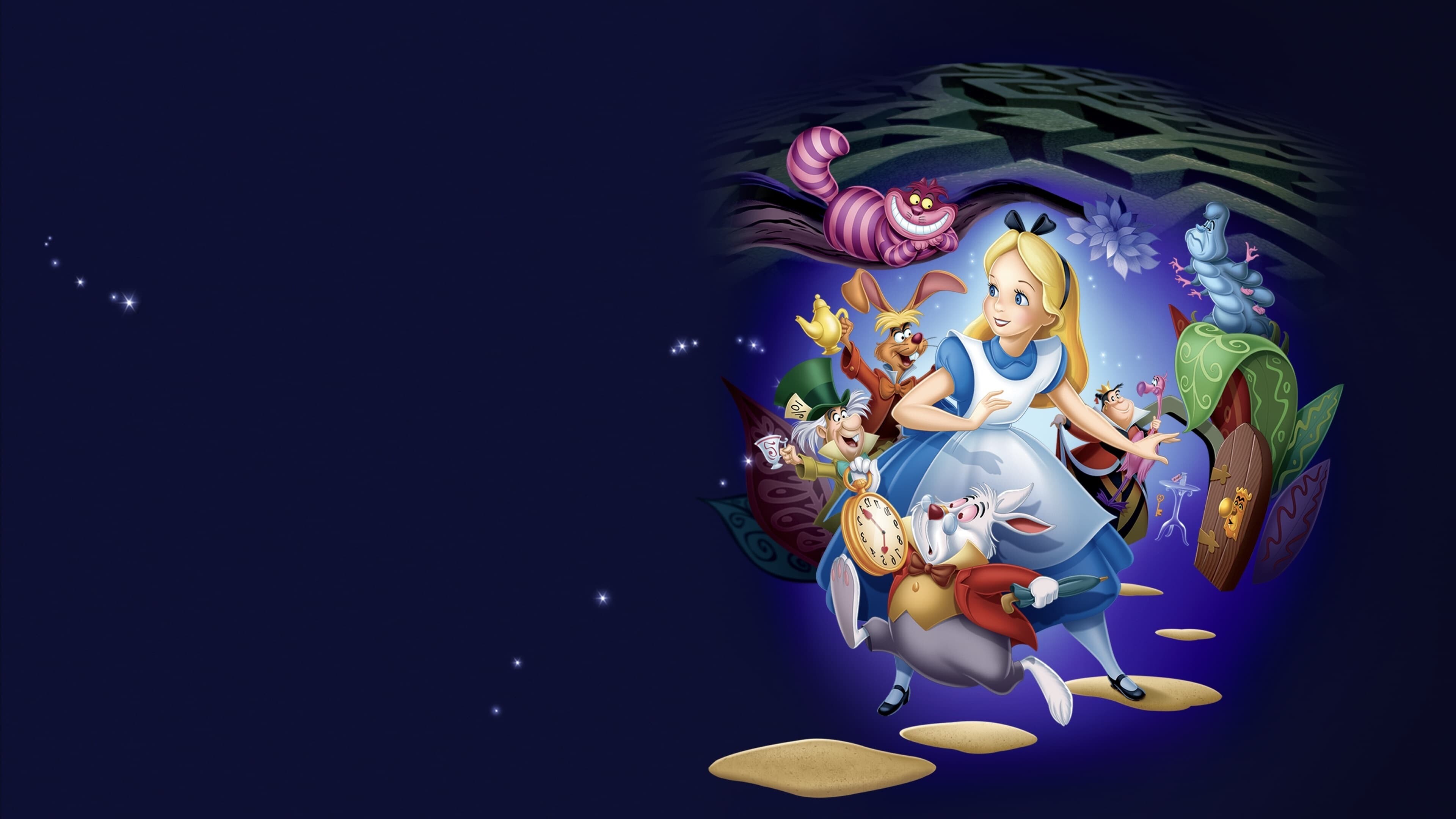 Alice In Wonderland, 1951 movie wallpapers, Movie posters, Wallpaper mogul, 3840x2160 4K Desktop