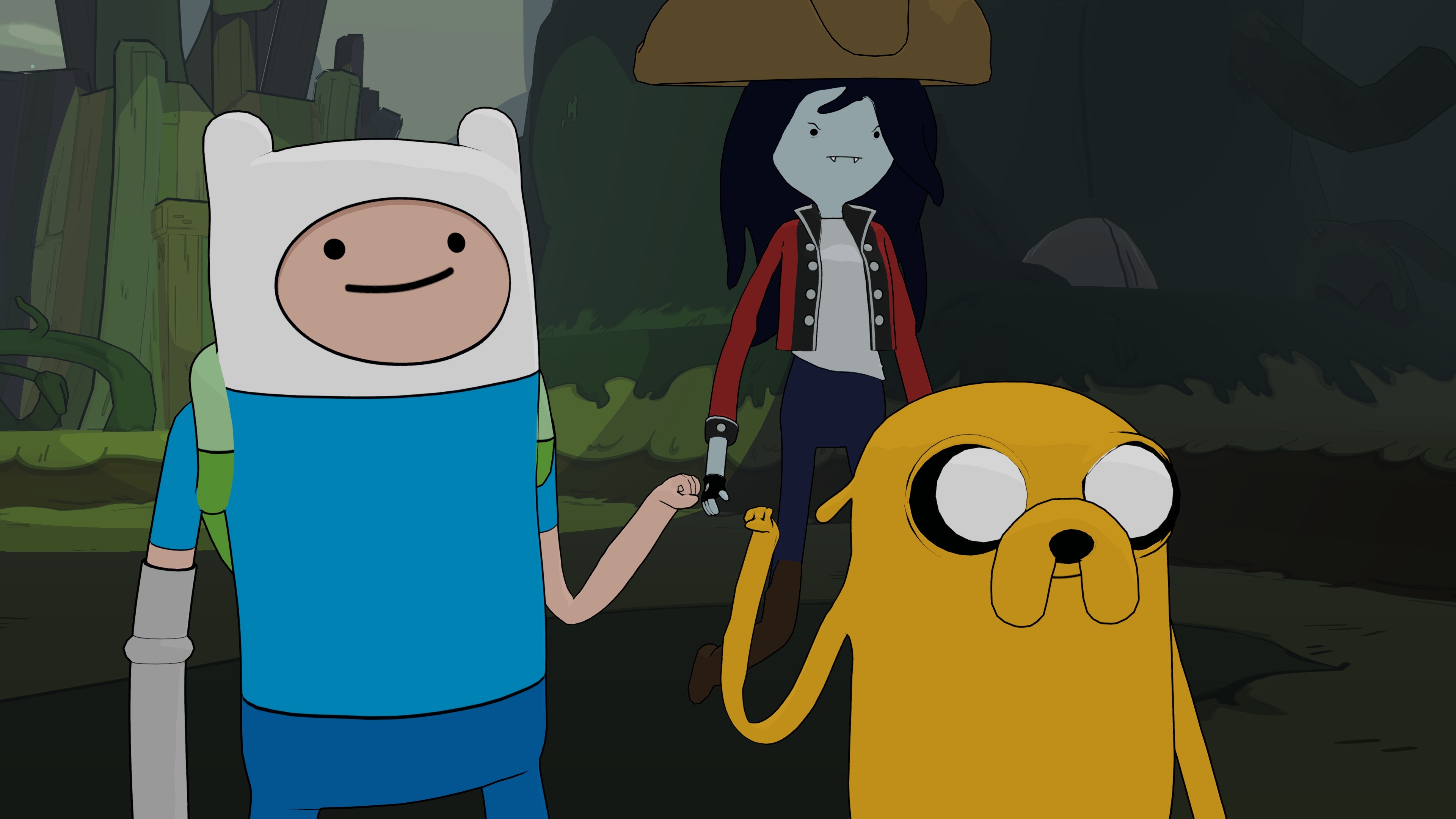 Adventure Time Pirates of the Enchiridion wallpaper, 4K Ultra HD wallpaper, Finn and Jake, Animated series, 3840x2160 4K Desktop