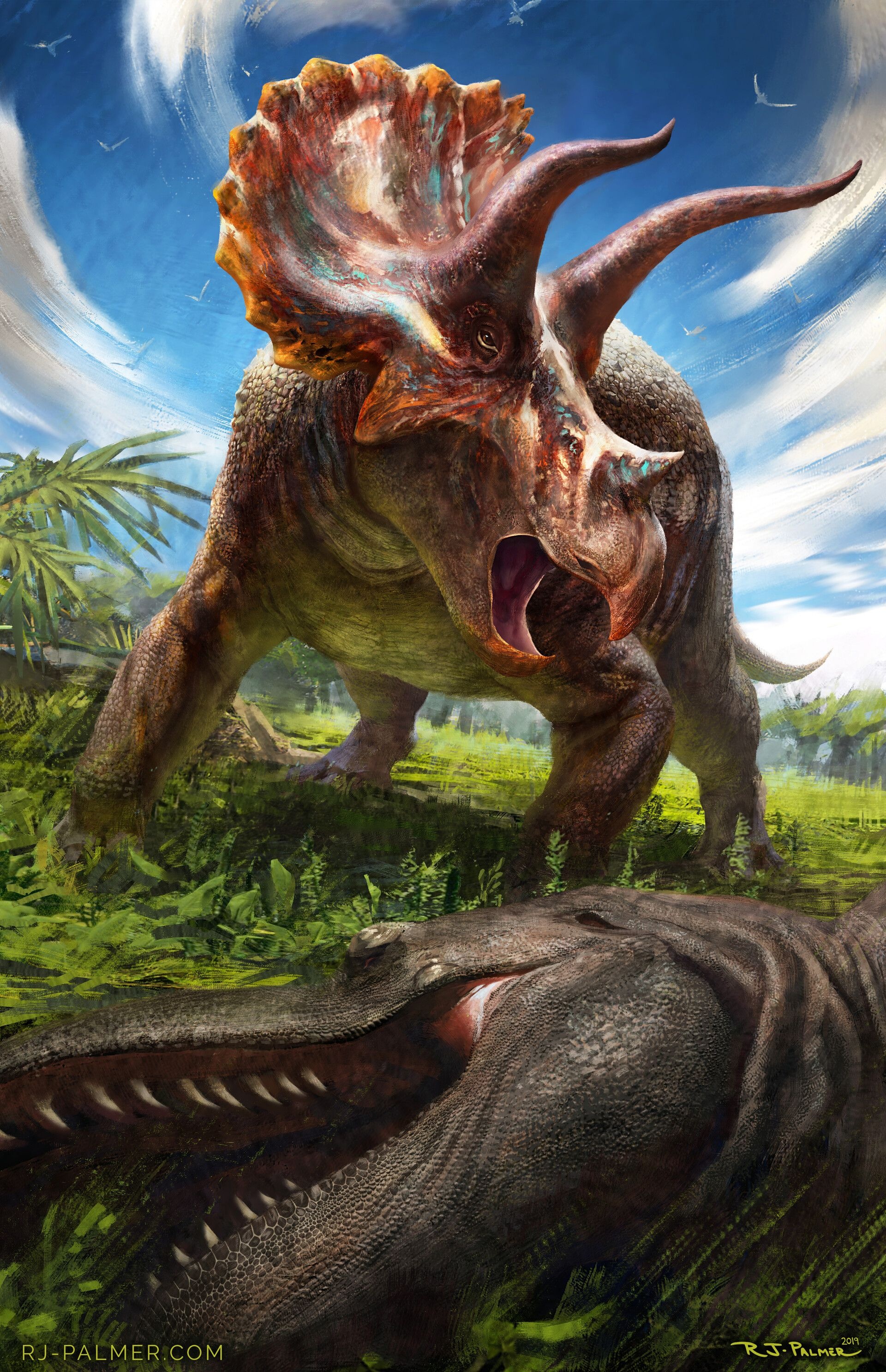 Triceratops, Majestic creatures, Prehistoric beings, Ancient marvels, 1920x2980 HD Phone