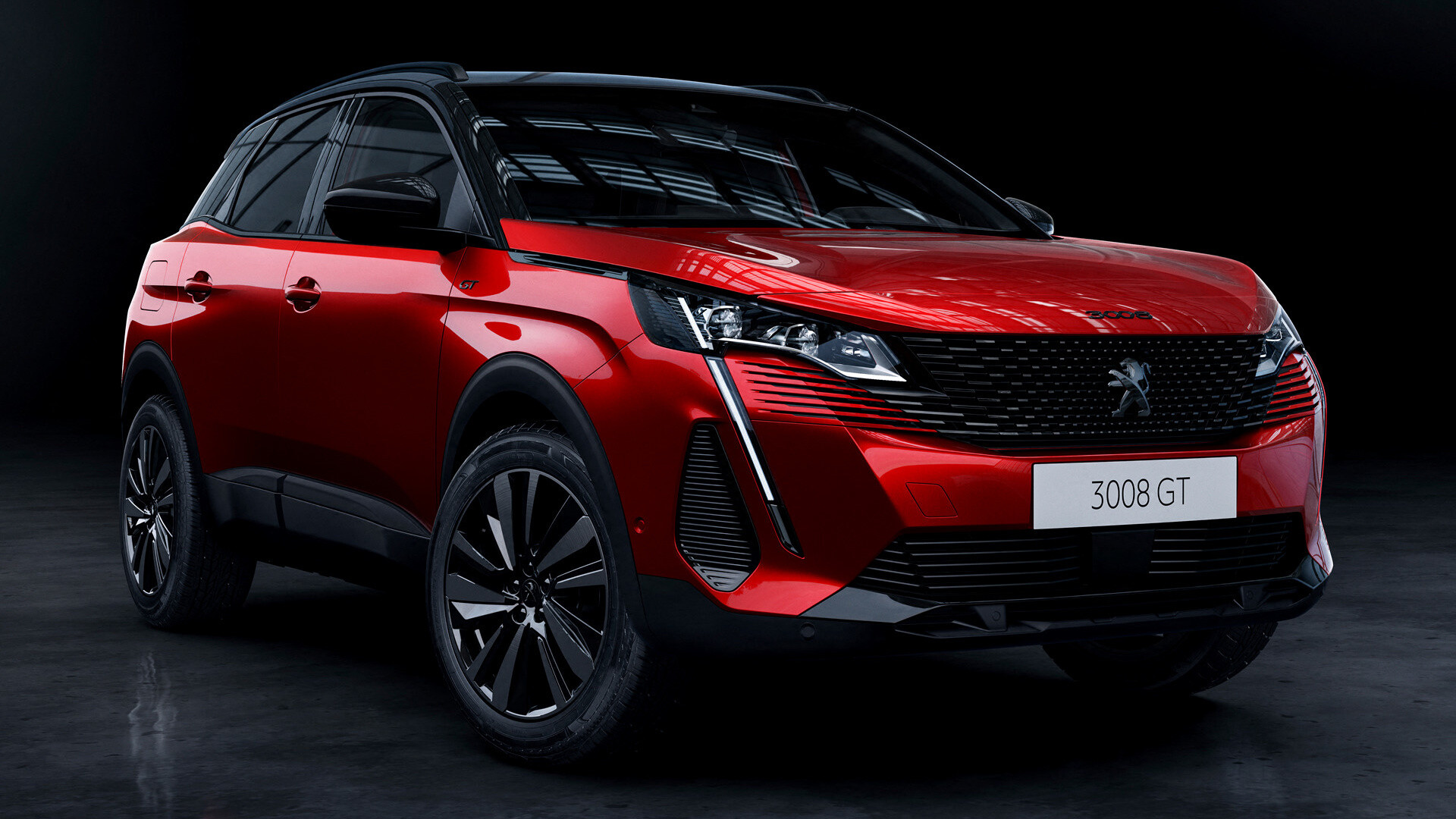 2020 Peugeot 3008 GT, Stylish SUV, Powerful performance, Luxury features, 1920x1080 Full HD Desktop