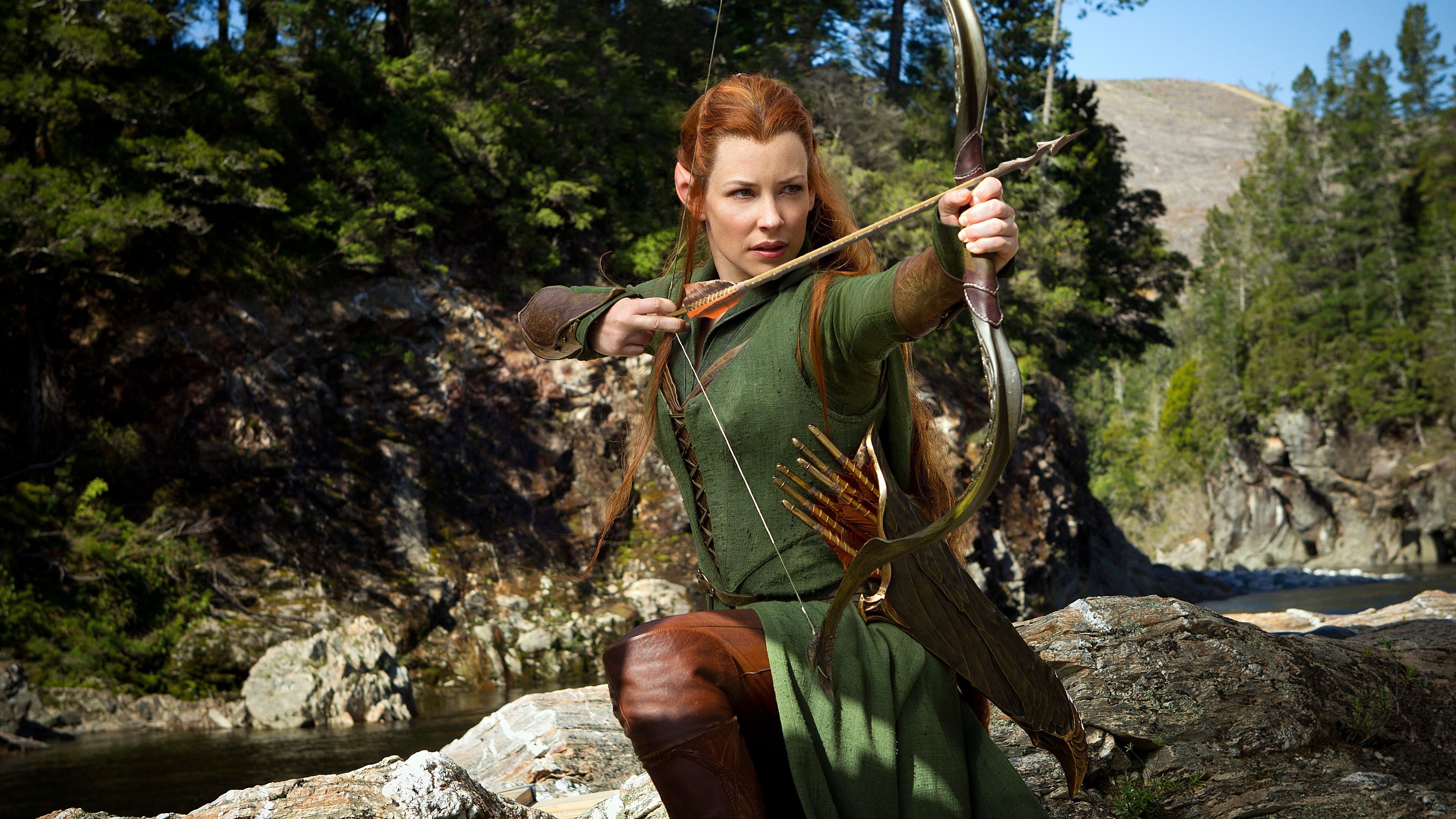 Tauriel, Movies, Elven warrior, The Hobbit, 3840x2160 4K Desktop