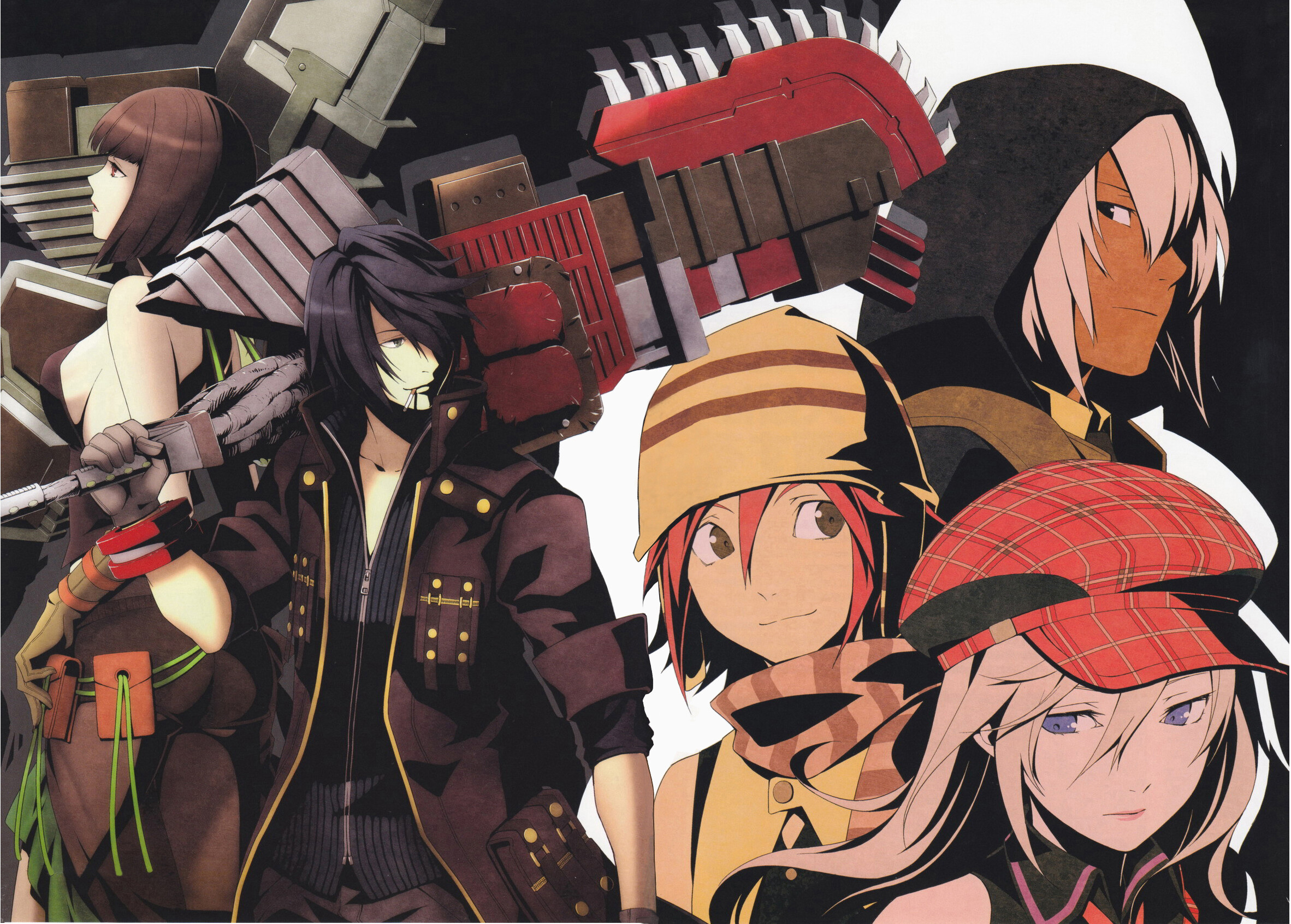 God Eater (TV series), Serene wallpaper, Mysterious vibes, Anime art, 2370x1700 HD Desktop