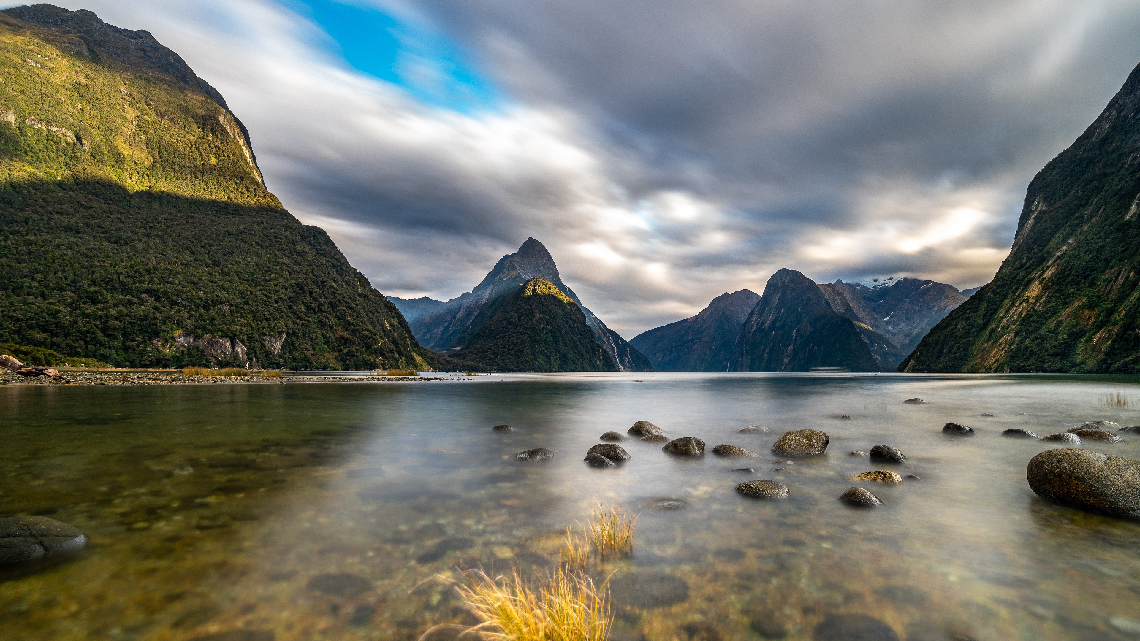 Lake, Ultra HD, Wallpaper, Background, 3840x2160 4K Desktop