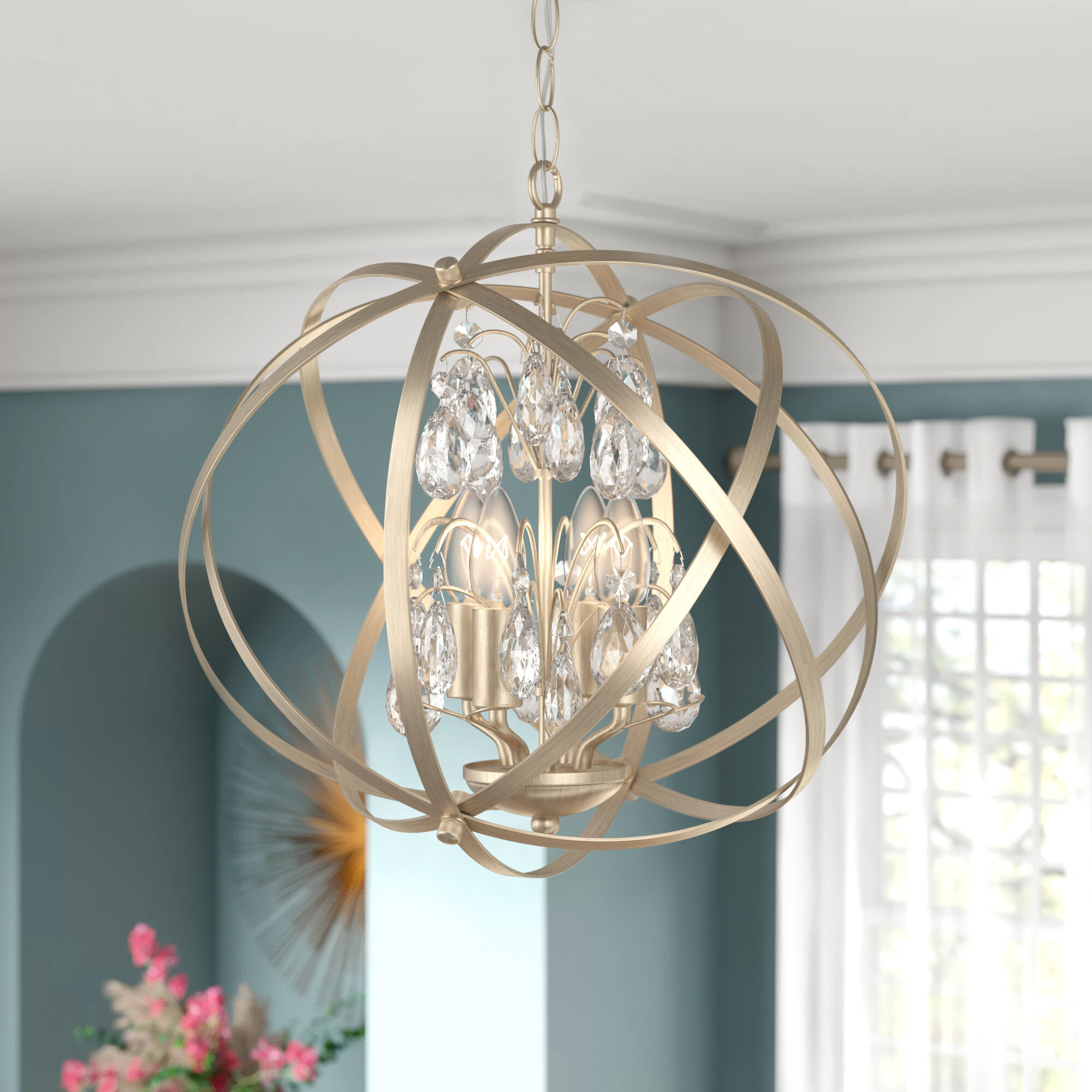 Wayfair crystal chandeliers, Elegant lighting, Home decor, Illuminating centerpiece, 2000x2000 HD Phone