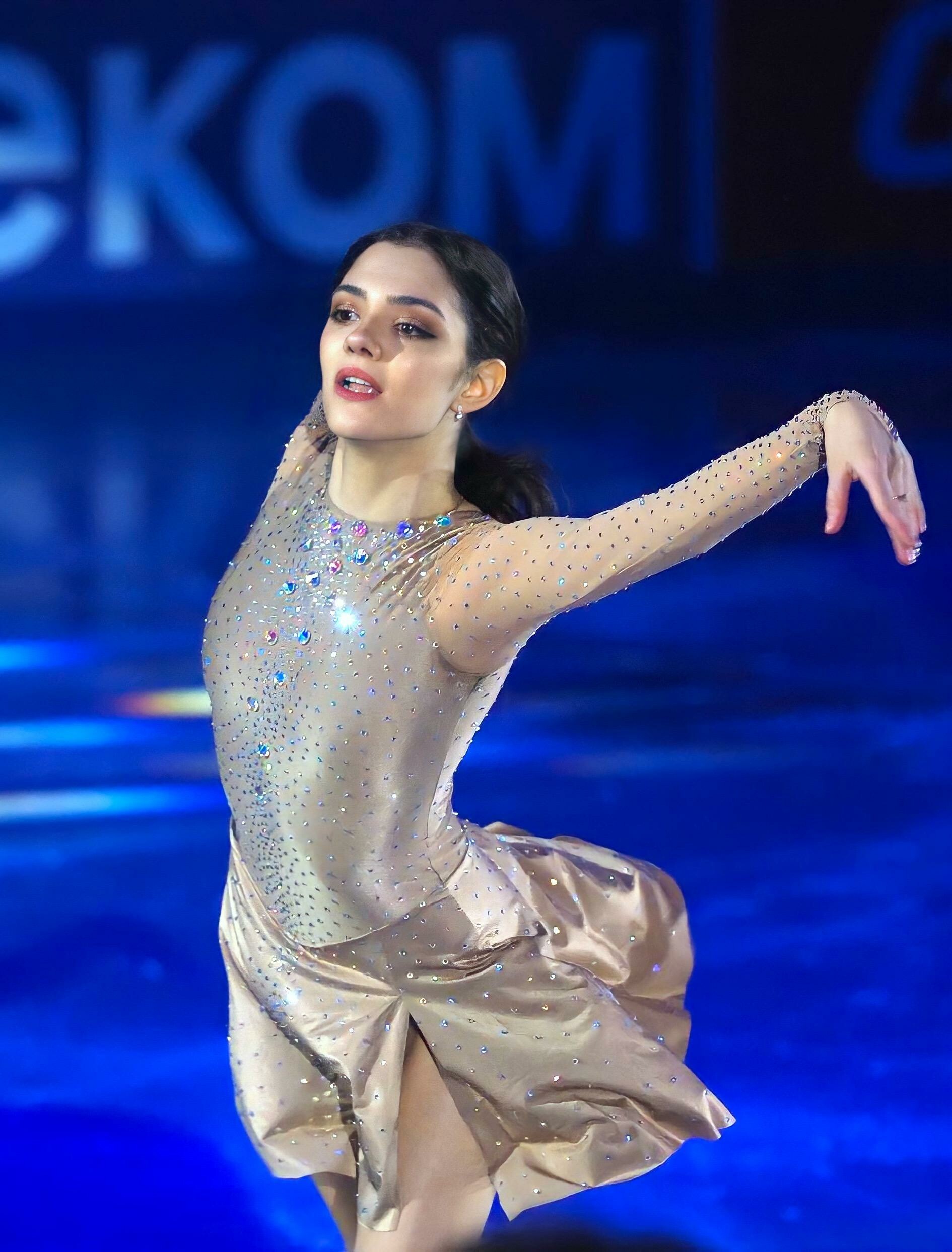 Russian Nationals 2021 Gala, Evgenia Medvedeva Wallpaper, 1890x2490 HD Phone