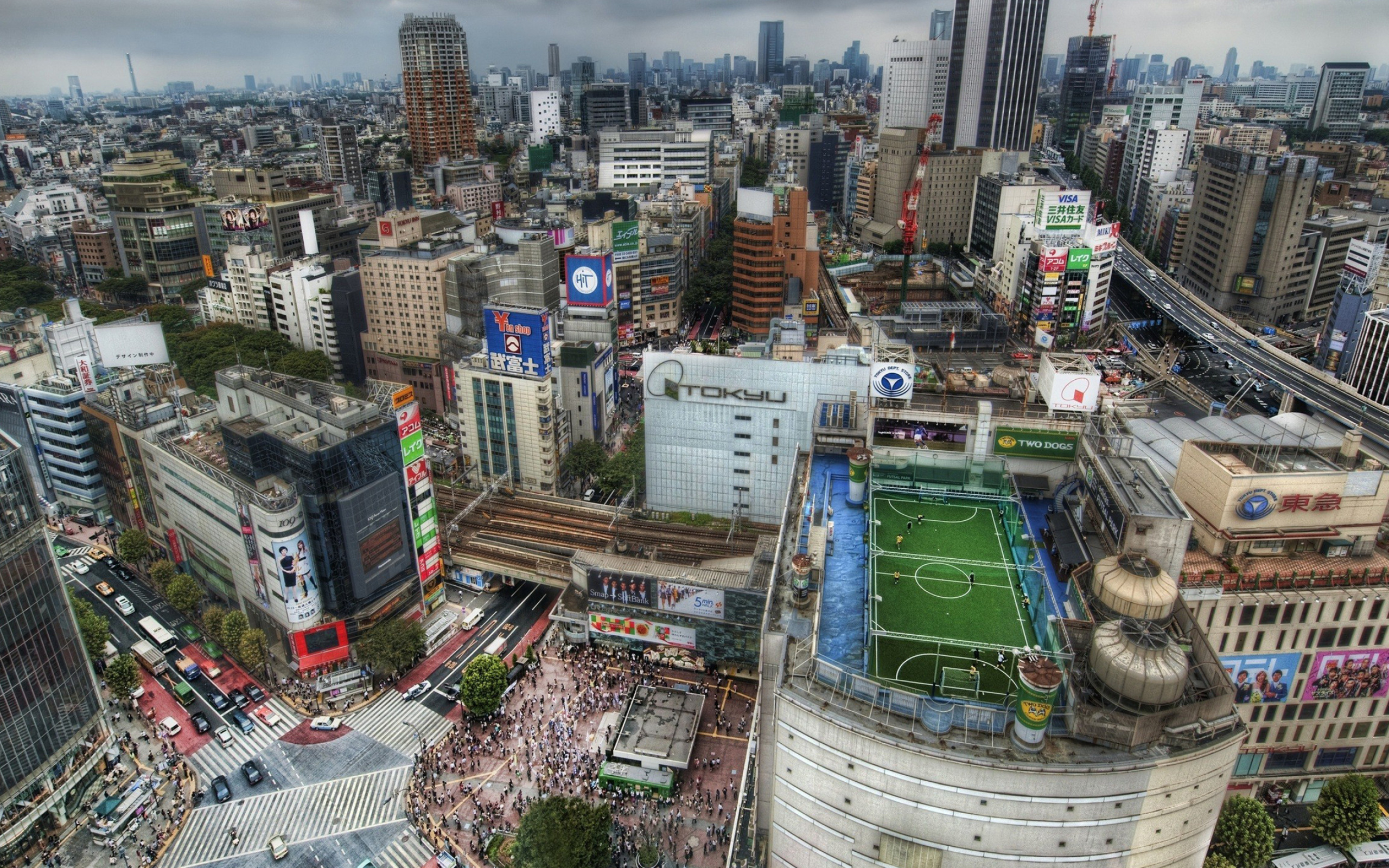 Shibuya, Tokyo Wallpaper, 2560x1600 HD Desktop