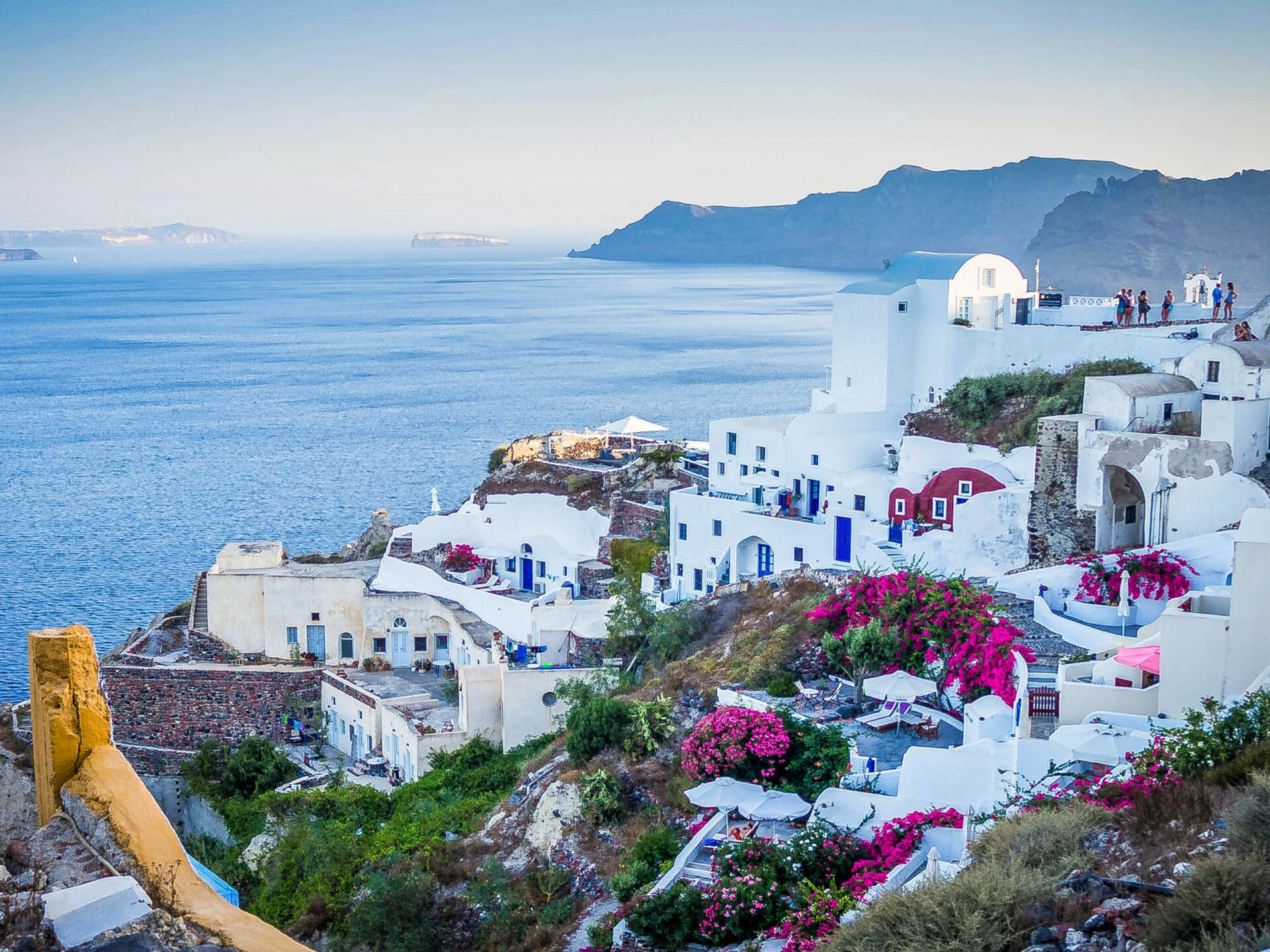 Greece, Aegean Sea landscapes, Picture-perfect beauty, Serene island, 1920x1440 HD Desktop