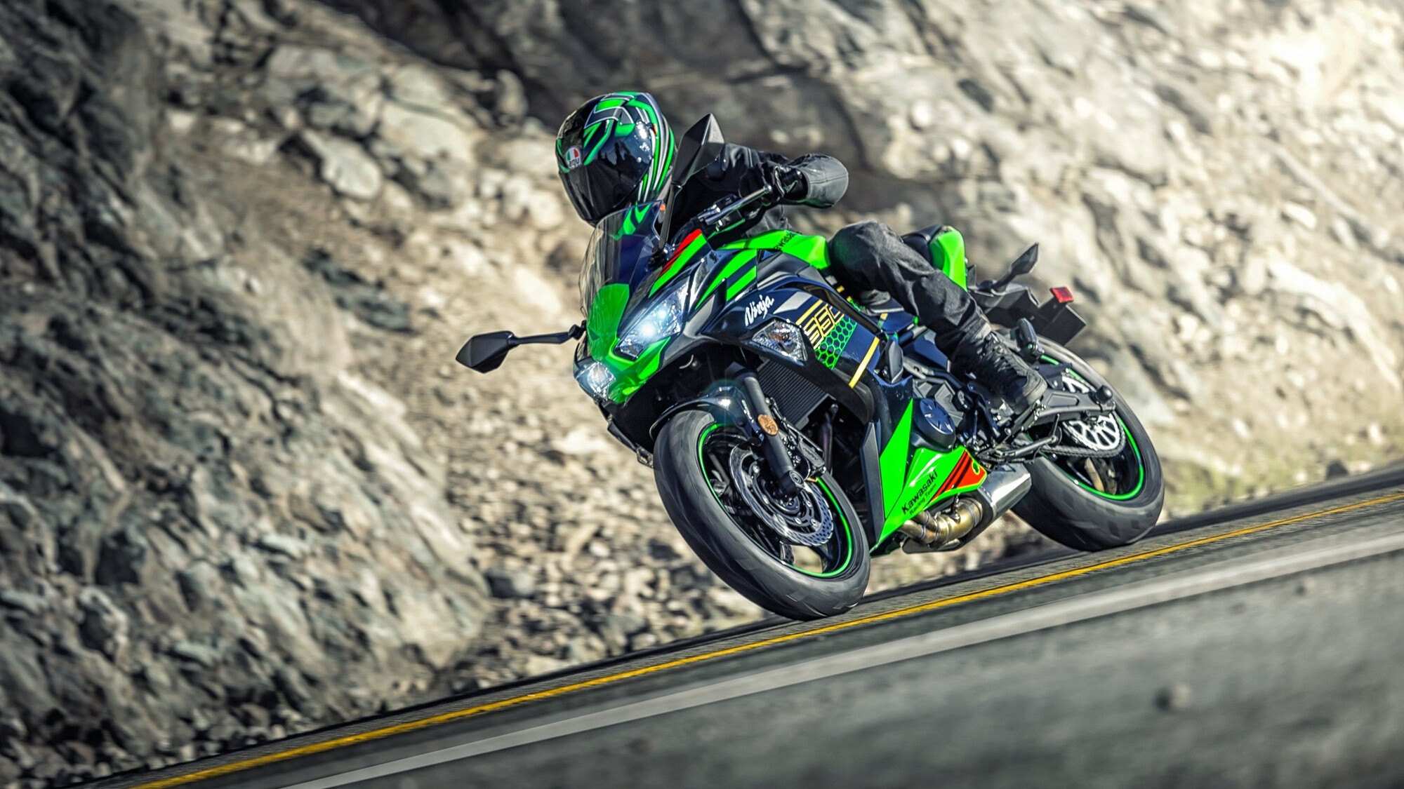 2020 Kawasaki Ninja 650, HD wallpaper, Every bikers dream, Unleash the power, 2000x1130 HD Desktop