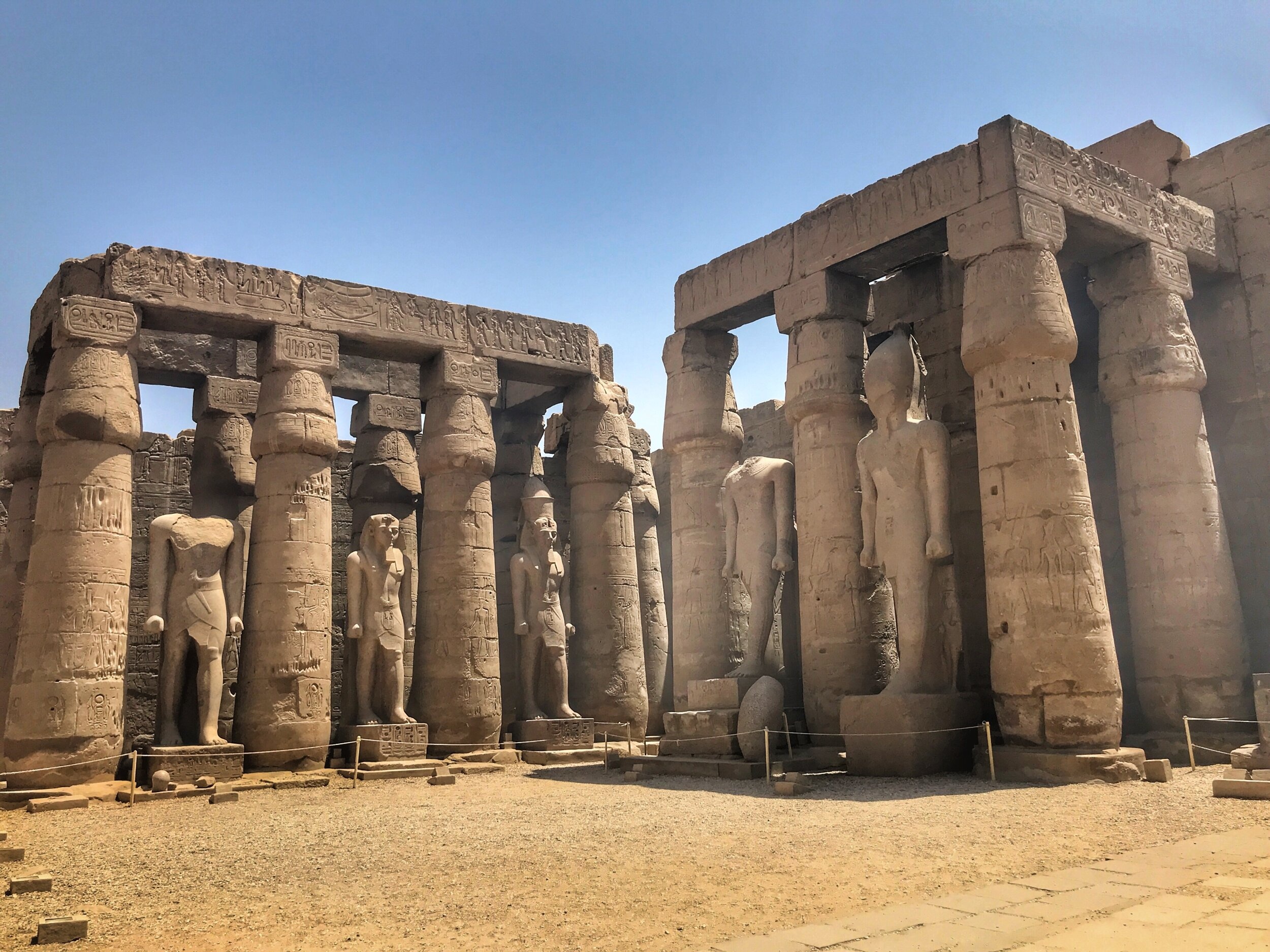 Luxor Temple, Ancient architecture, Historical significance, Enigmatic hieroglyphs, 2500x1880 HD Desktop