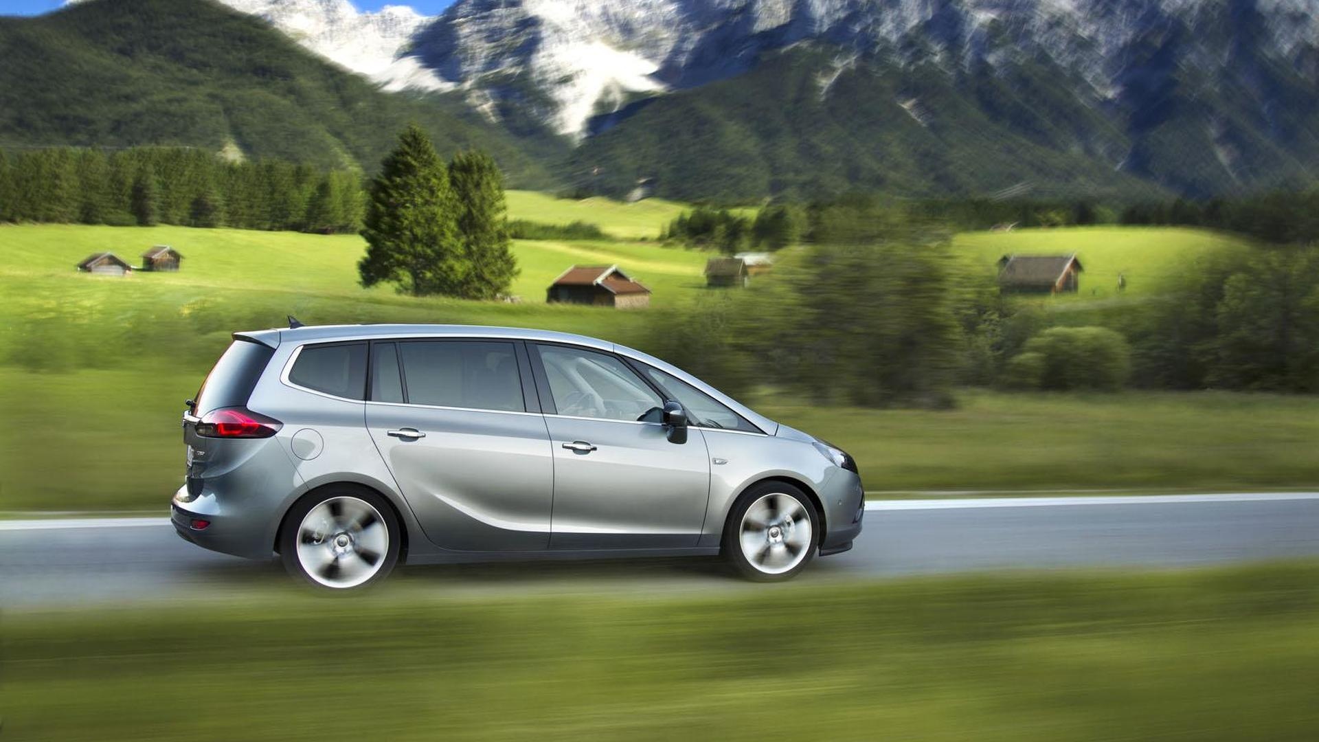 Opel Zafira, Auto vehicle, Diesel engine, Geneva Motor Show, 1920x1080 Full HD Desktop