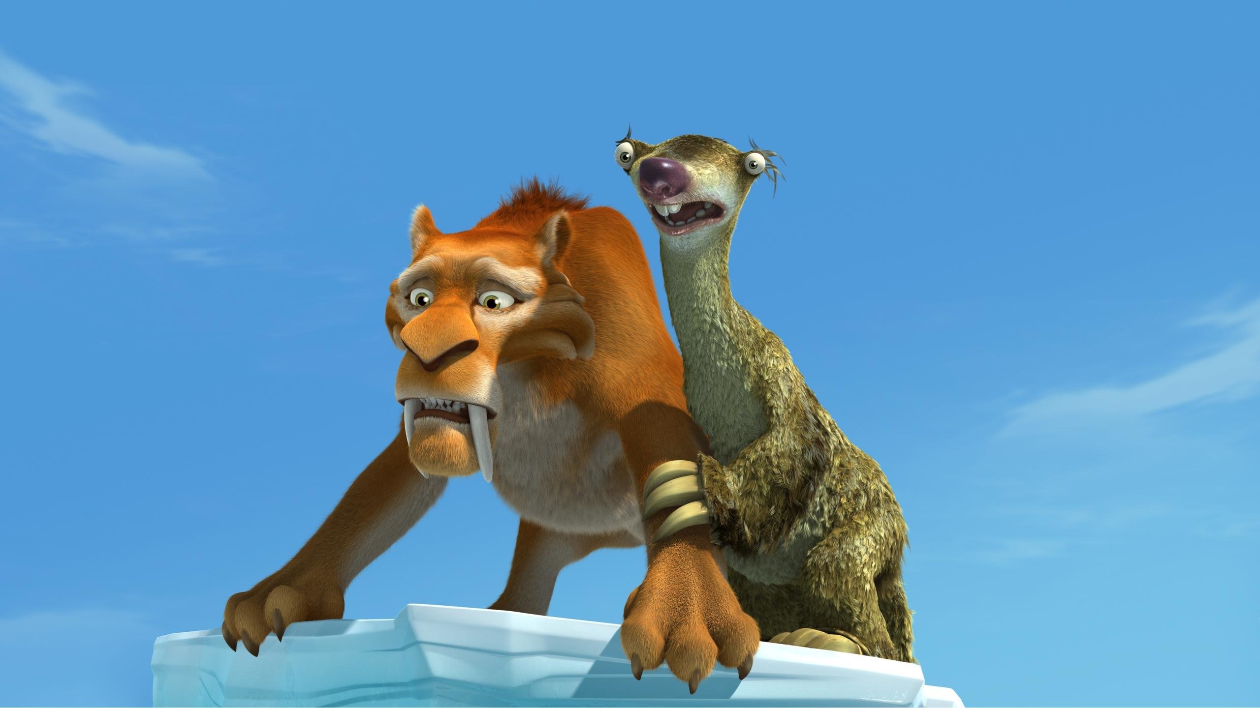 Diego, Sid (Ice Age) Wallpaper, 2560x1440 HD Desktop