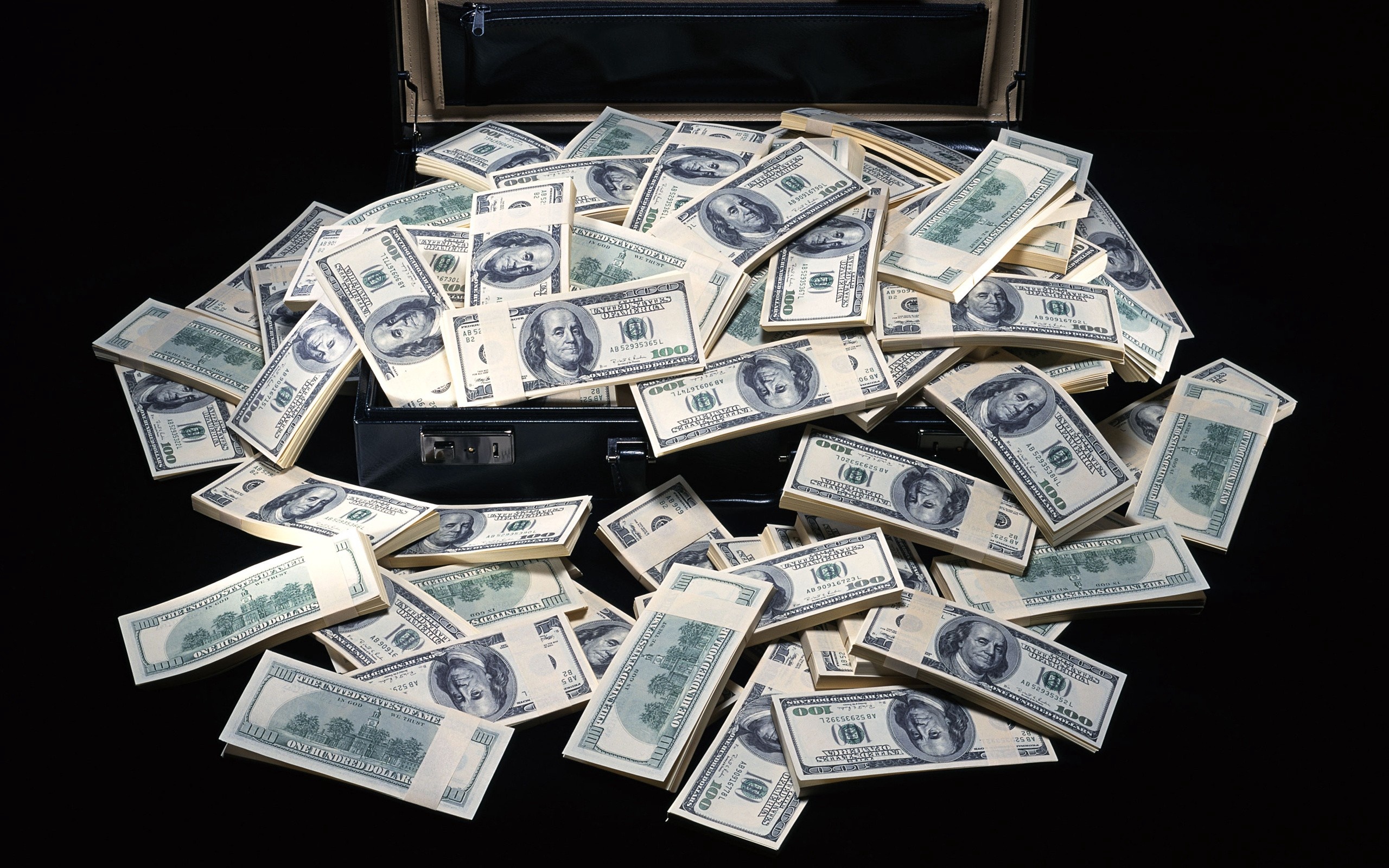 Suitcase Of Money, Money Wallpaper, 2560x1600 HD Desktop