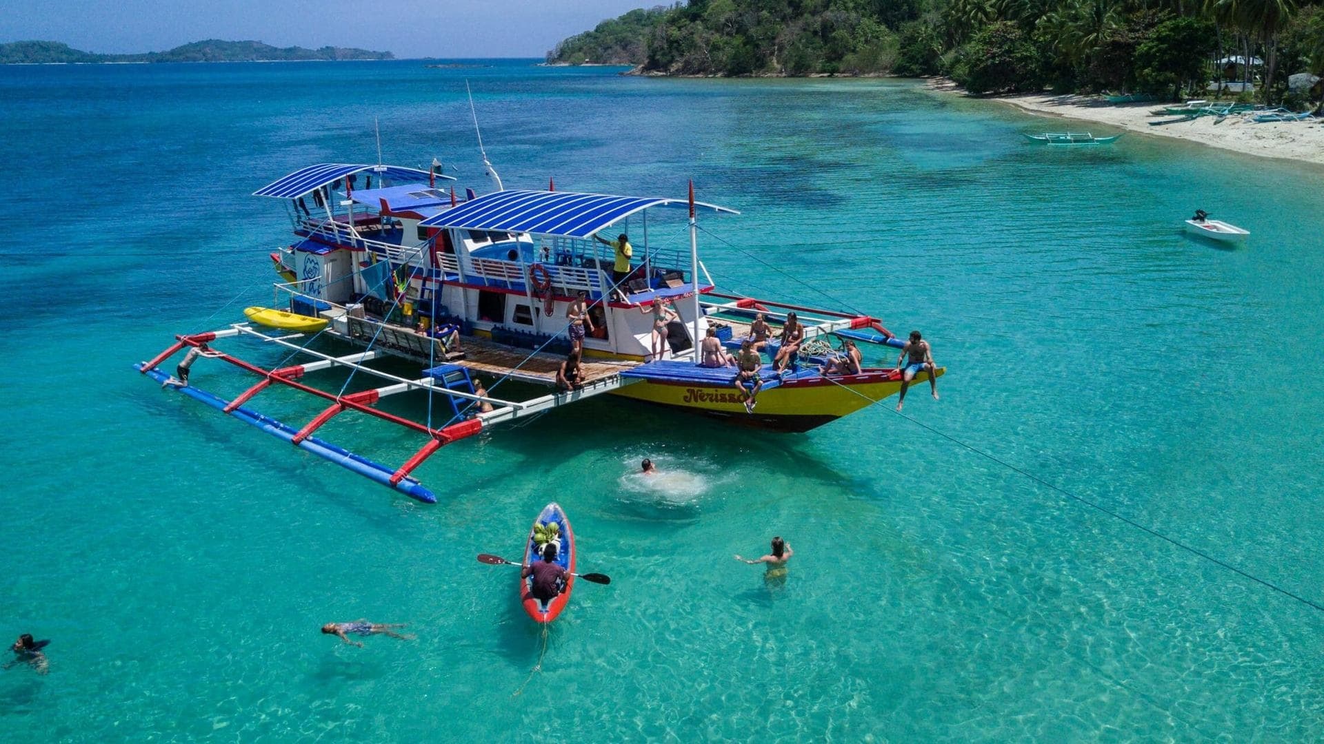 Island hopping adventure, Palawan paradise, Untouched nature, Philippines travel, 1920x1080 Full HD Desktop