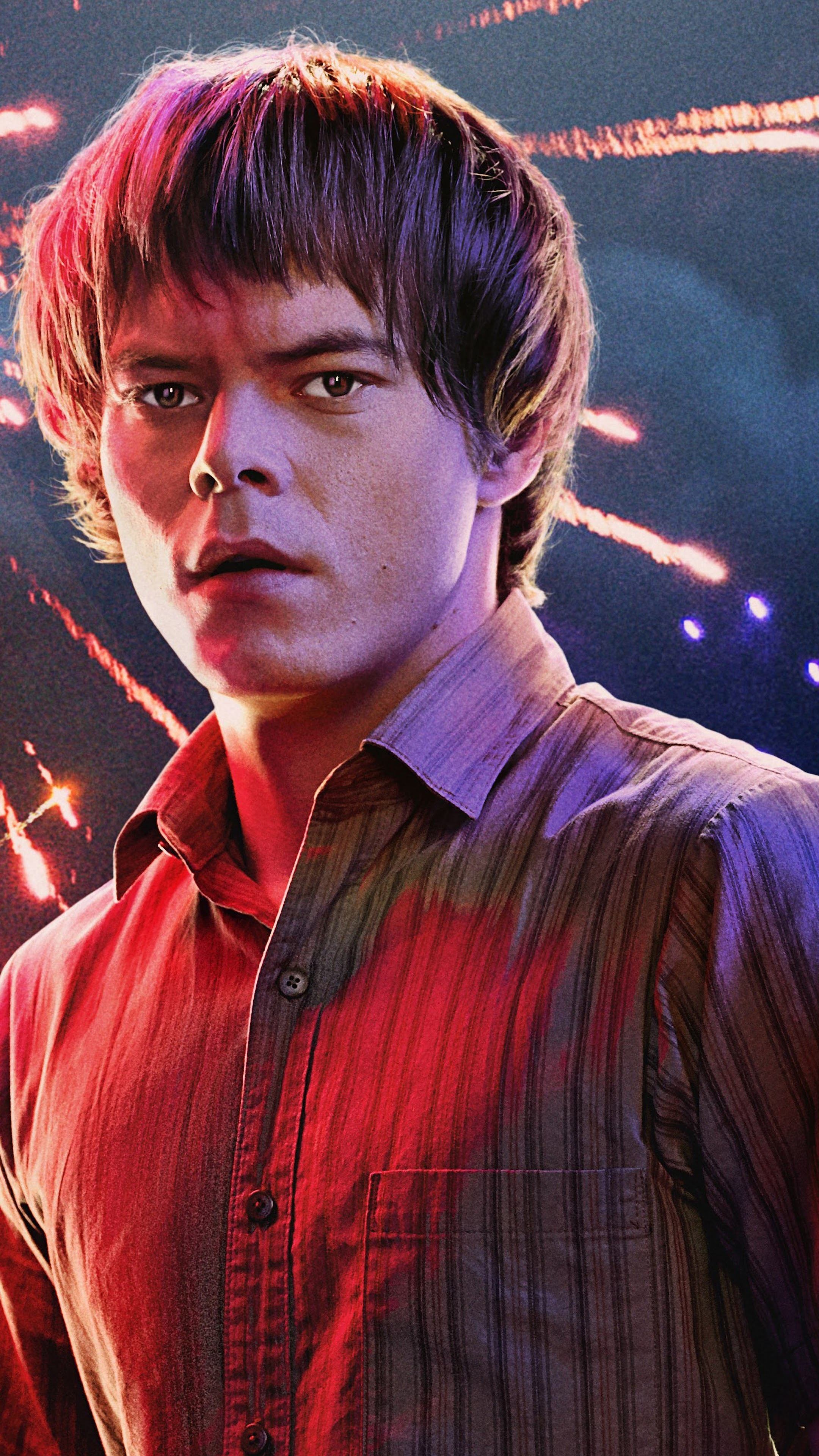 Charlie Heaton, Jonathan Byers, Stranger Things season 3, TV show, 2160x3840 4K Phone