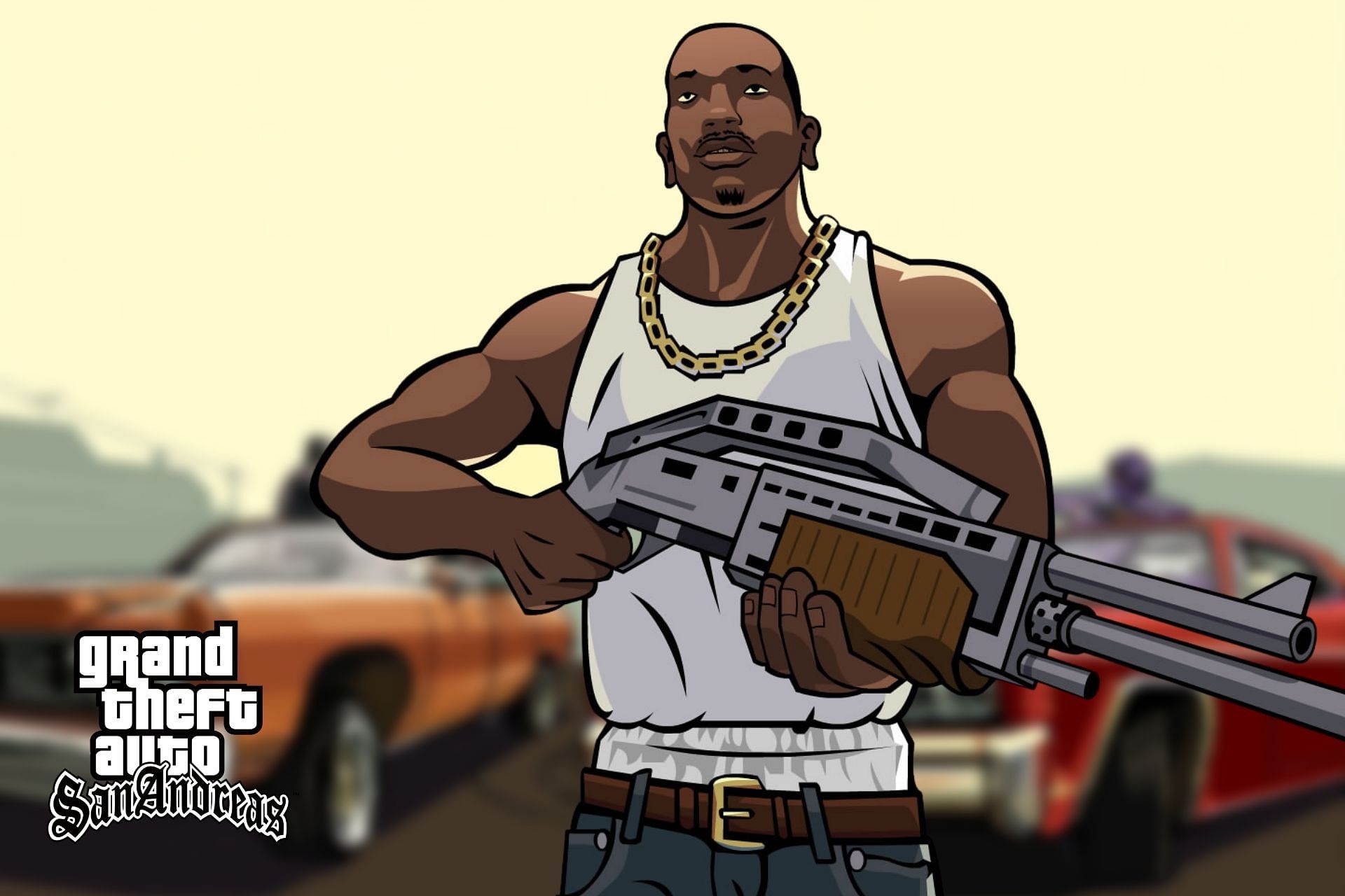 Carl Johnson, GTA: San Andreas Wallpaper, 1920x1280 HD Desktop