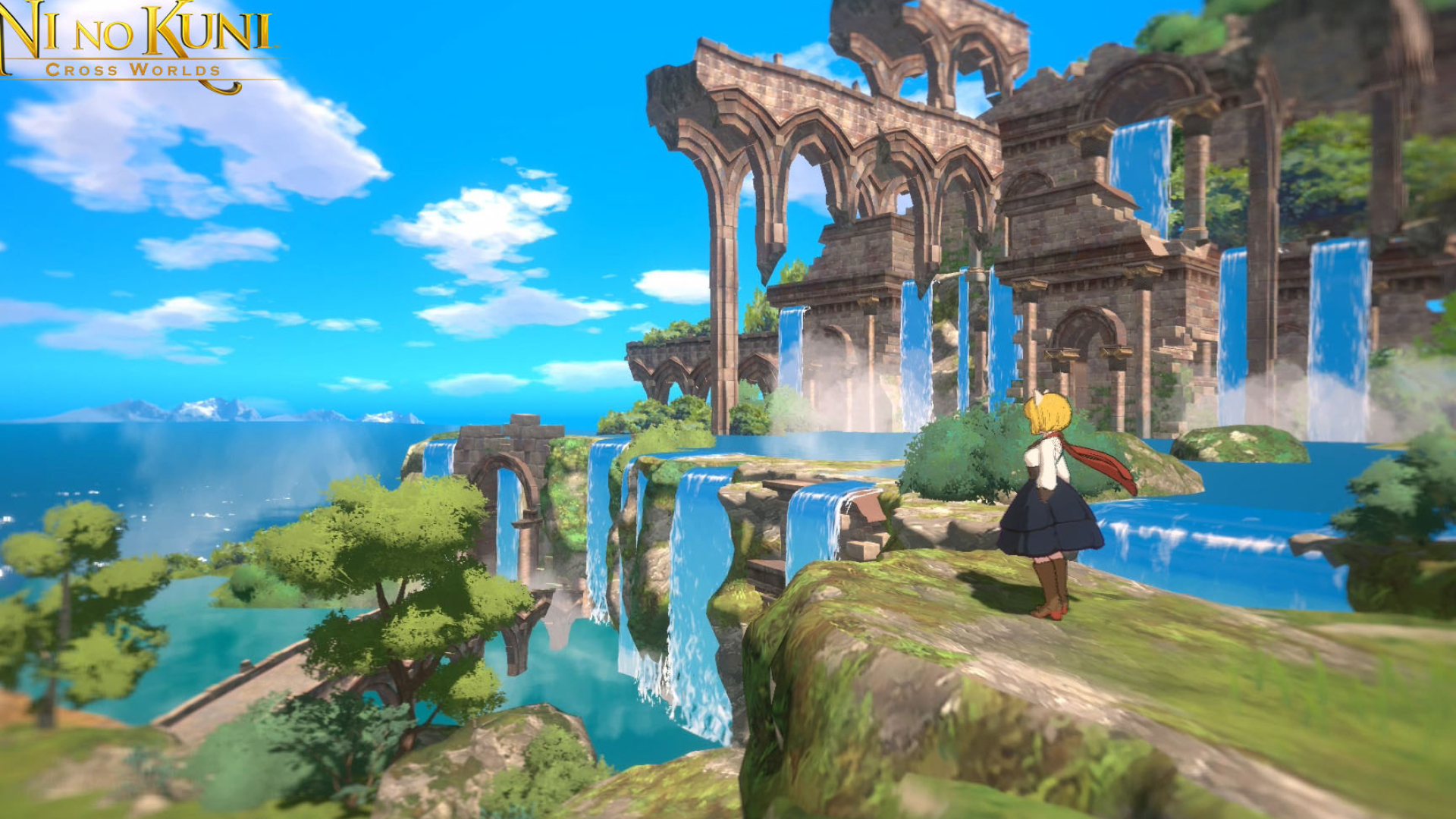 Ni no Kuni: Cross Worlds, Mobile game, Stunning visuals, Memorable characters, 1920x1080 Full HD Desktop