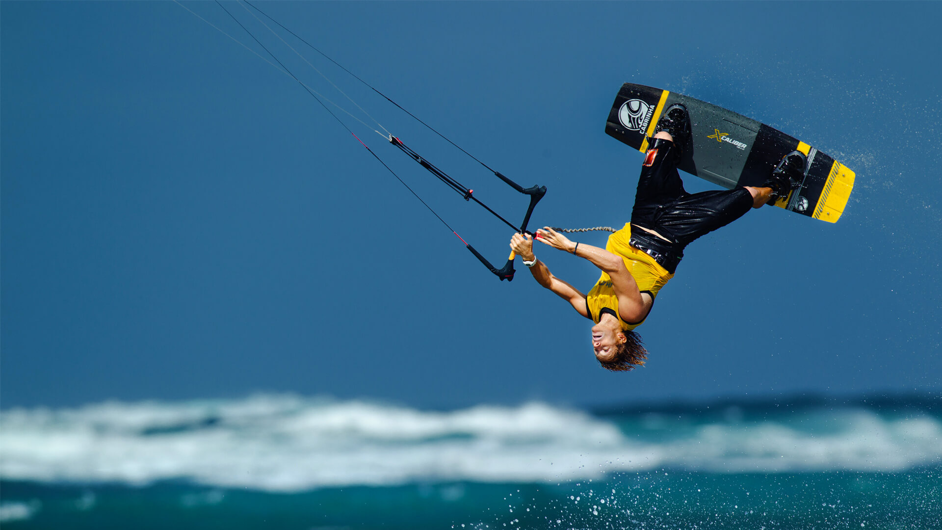 Women of kitesurfing, 2016 video, Kiteboarding kiteboard, Sporting talent, 1920x1080 Full HD Desktop