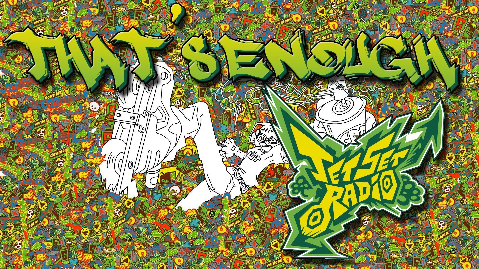 Jet Set Radio Future, Wallpapers, John Simpson, 1920x1080 Full HD Desktop