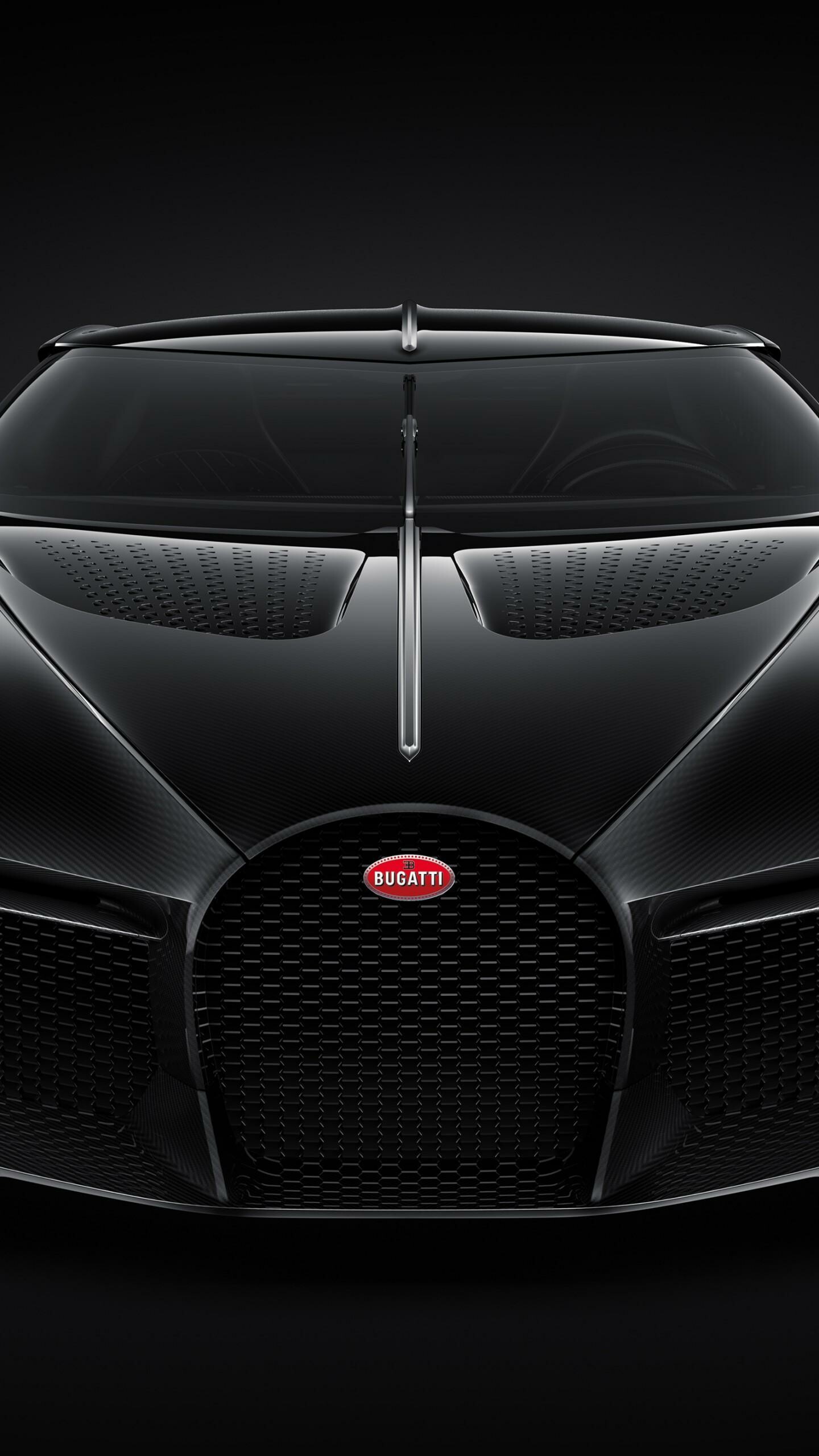 Bugatti La Voiture Noire, Timeless design, Exquisite craftsmanship, Unparalleled performance, 1440x2560 HD Phone