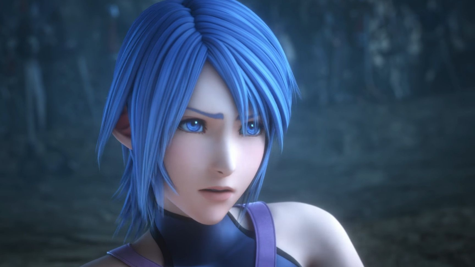 Aqua, Kingdom Hearts Heroine, Keyblade Wielder, Courageous Fighter, 1920x1080 Full HD Desktop