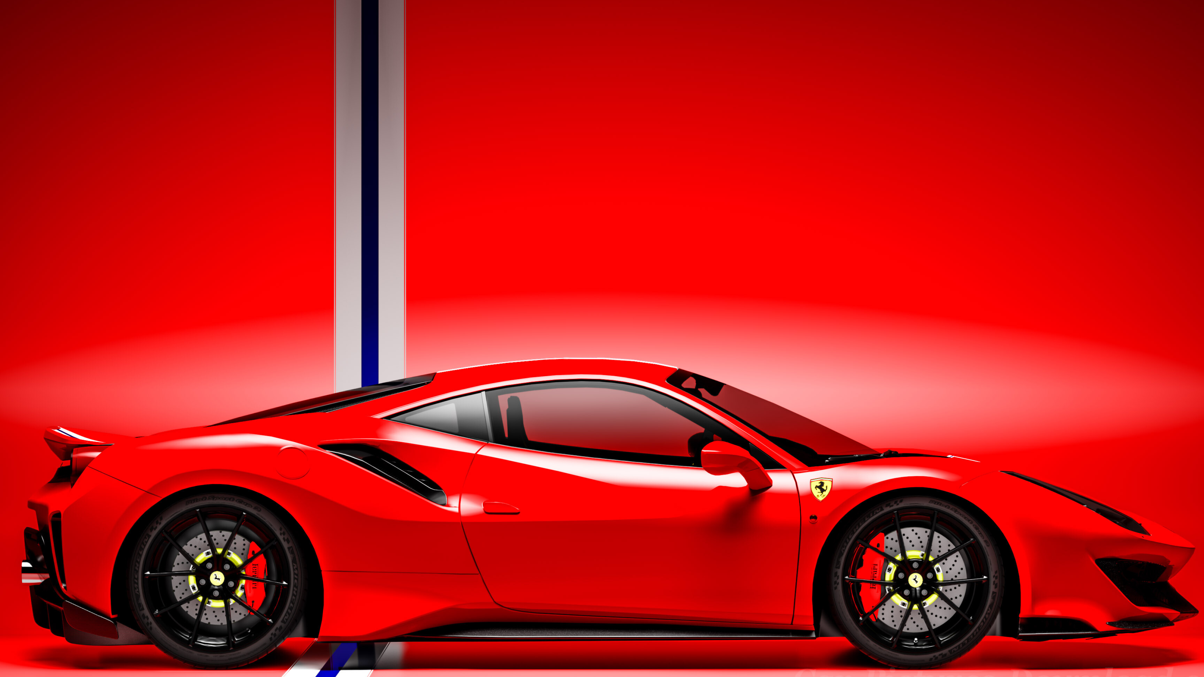 Ferrari, Car wallpaper beauty, Stunning 4K visuals, High quality download, 3840x2160 4K Desktop