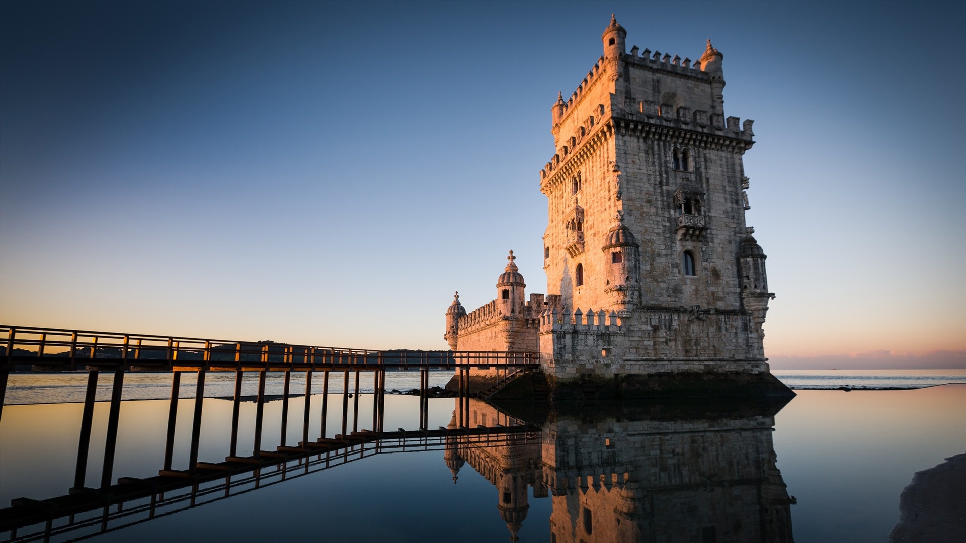 Belem Tower, KDE Store, digital downloads, Lisbon landmark, 1920x1080 Full HD Desktop