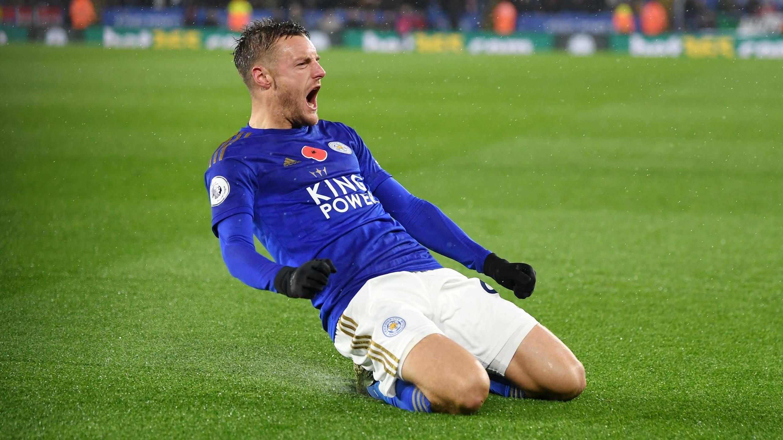 Jamie Vardy, EPL Golden Boot winner, One year extension, Leicester, 2560x1440 HD Desktop