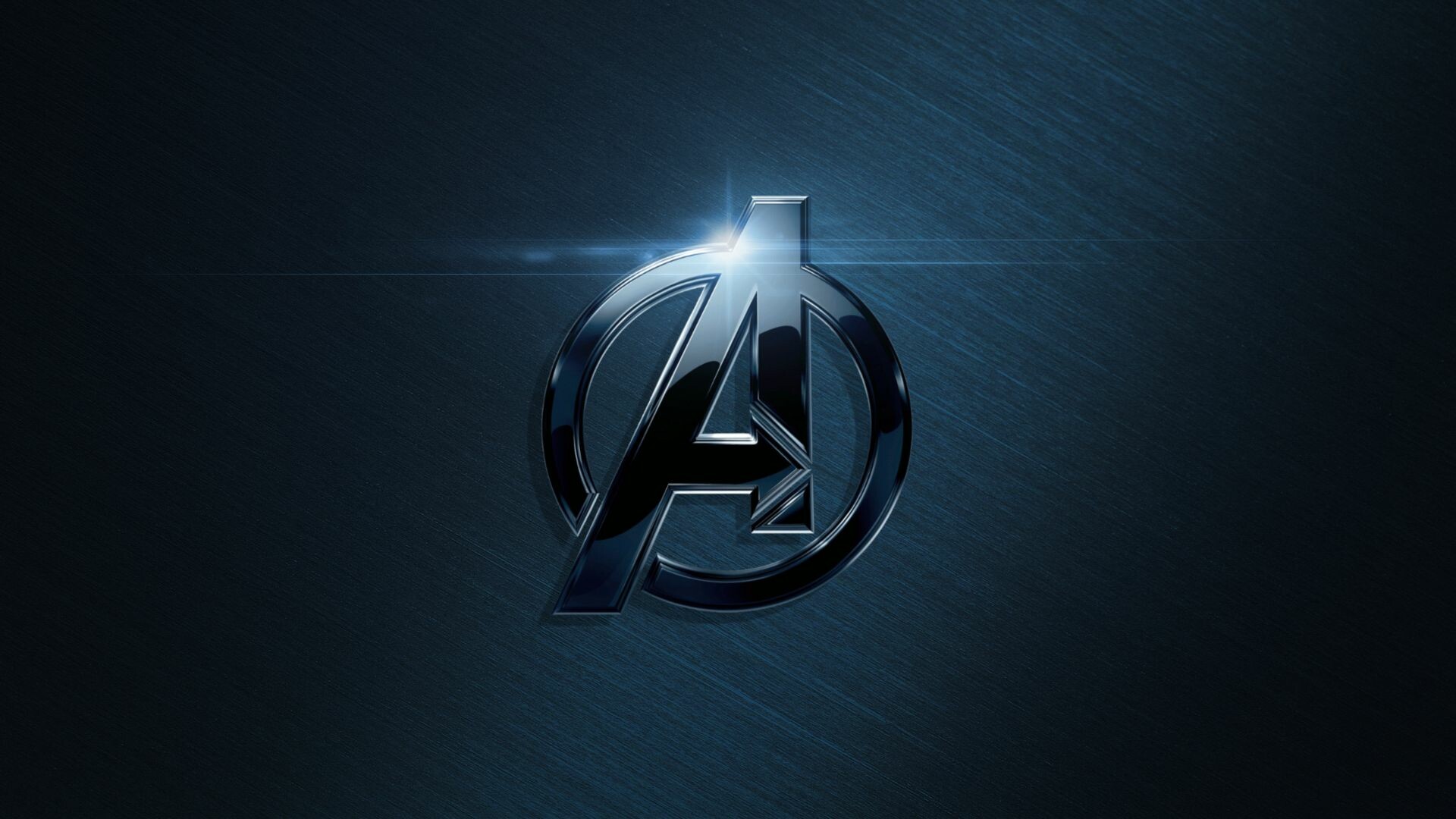 Avengers logo, 4k HD backgrounds, Iconic emblem, Avengers symbol, 1920x1080 Full HD Desktop