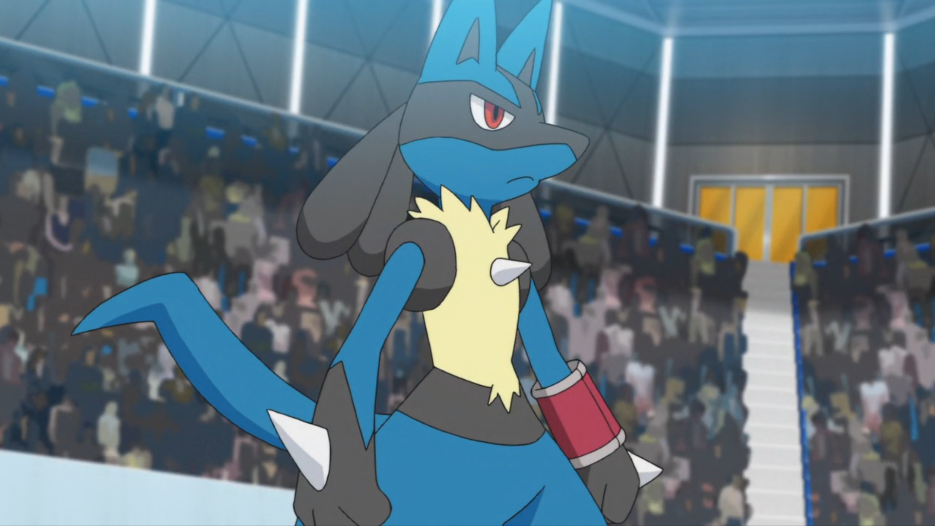 Lucario, Pokemon Unite build guide, TechGameBox, 1920x1080 Full HD Desktop