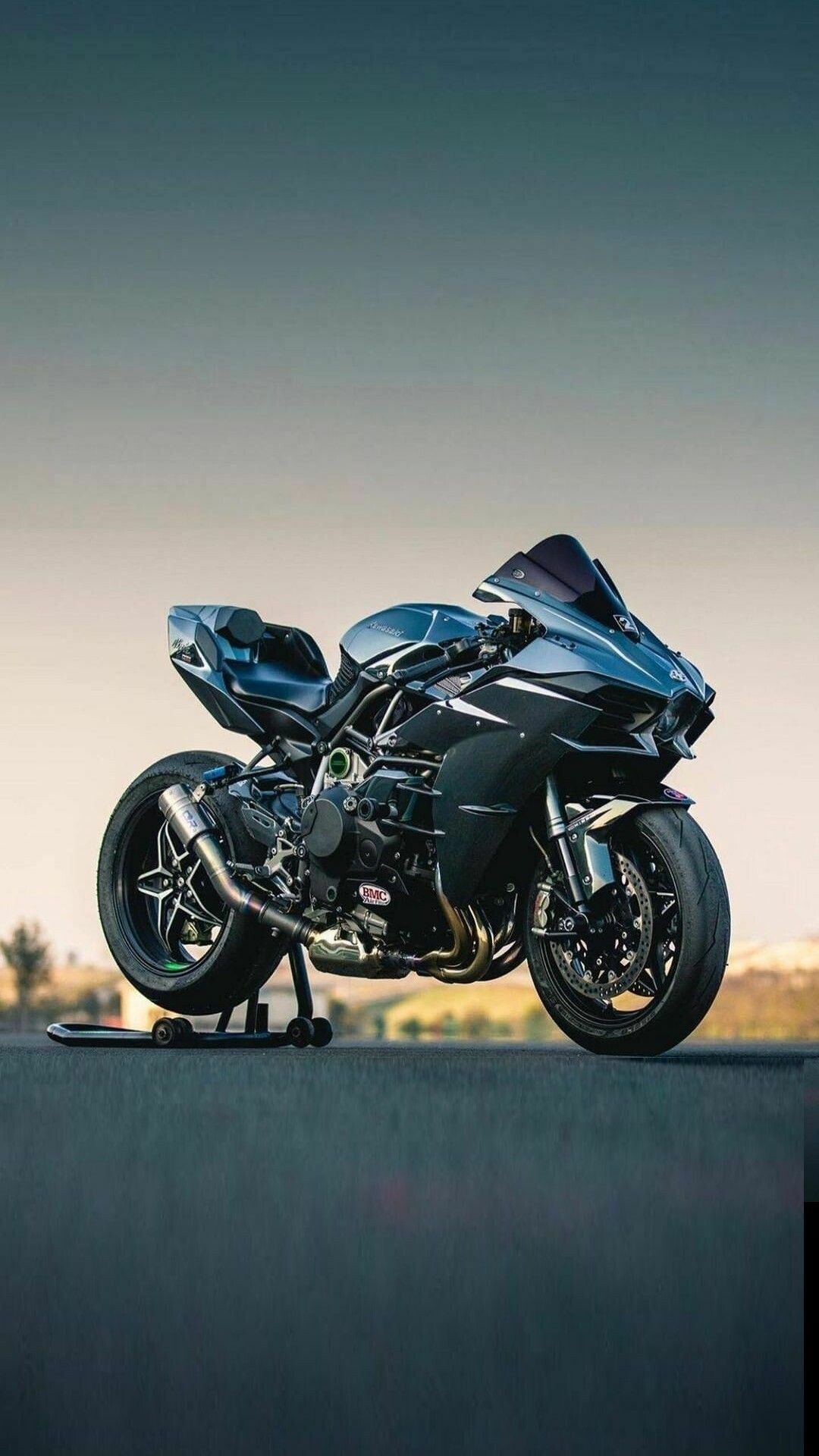 Kawasaki H2, Sports bikes, Motorcycle artwork, Biker photoshoot, 1080x1920 Full HD Phone