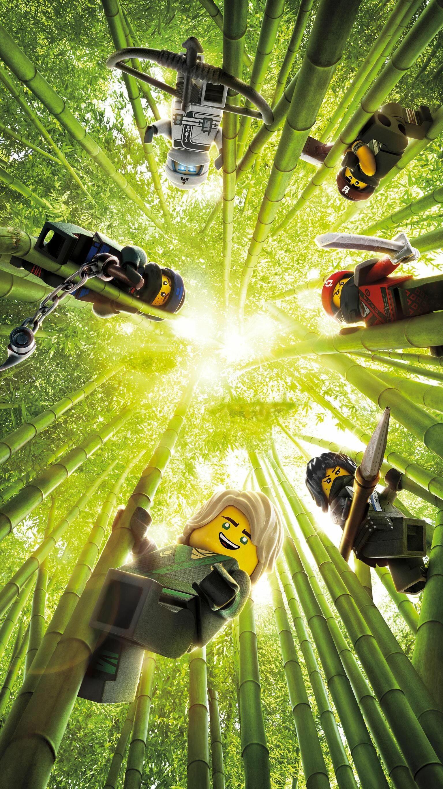 The Lego Movie, Lego Ninjago, Phone wallpapers, 1540x2740 HD Phone