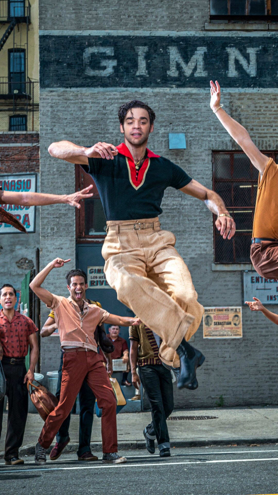 Bernardo, West Side Story (2021) Wallpaper, 1080x1920 Full HD Phone