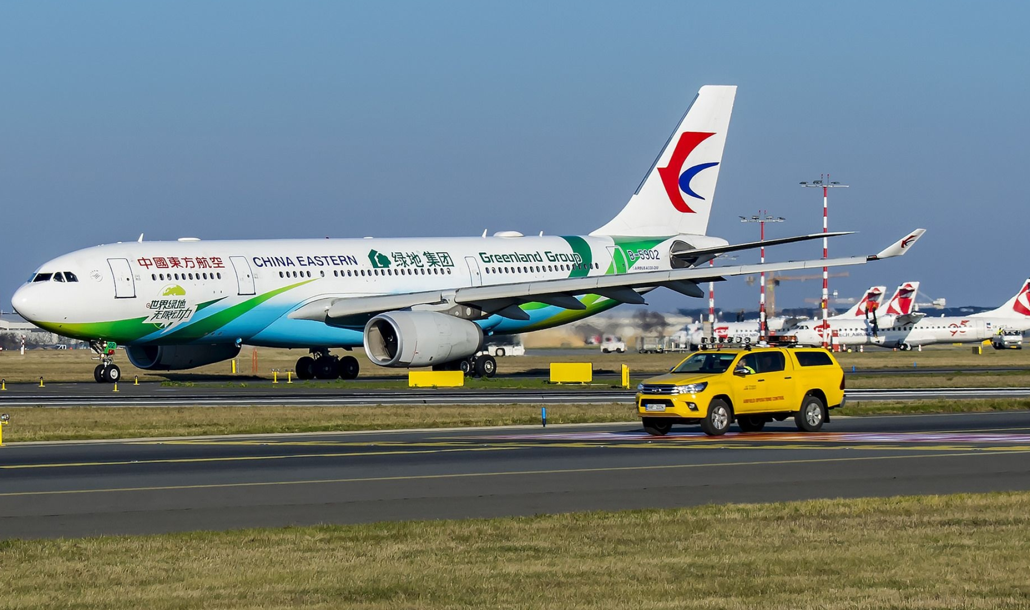 China Eastern Airlines, Greenland group livery, Greenland airlines, Travels, 2050x1220 HD Desktop